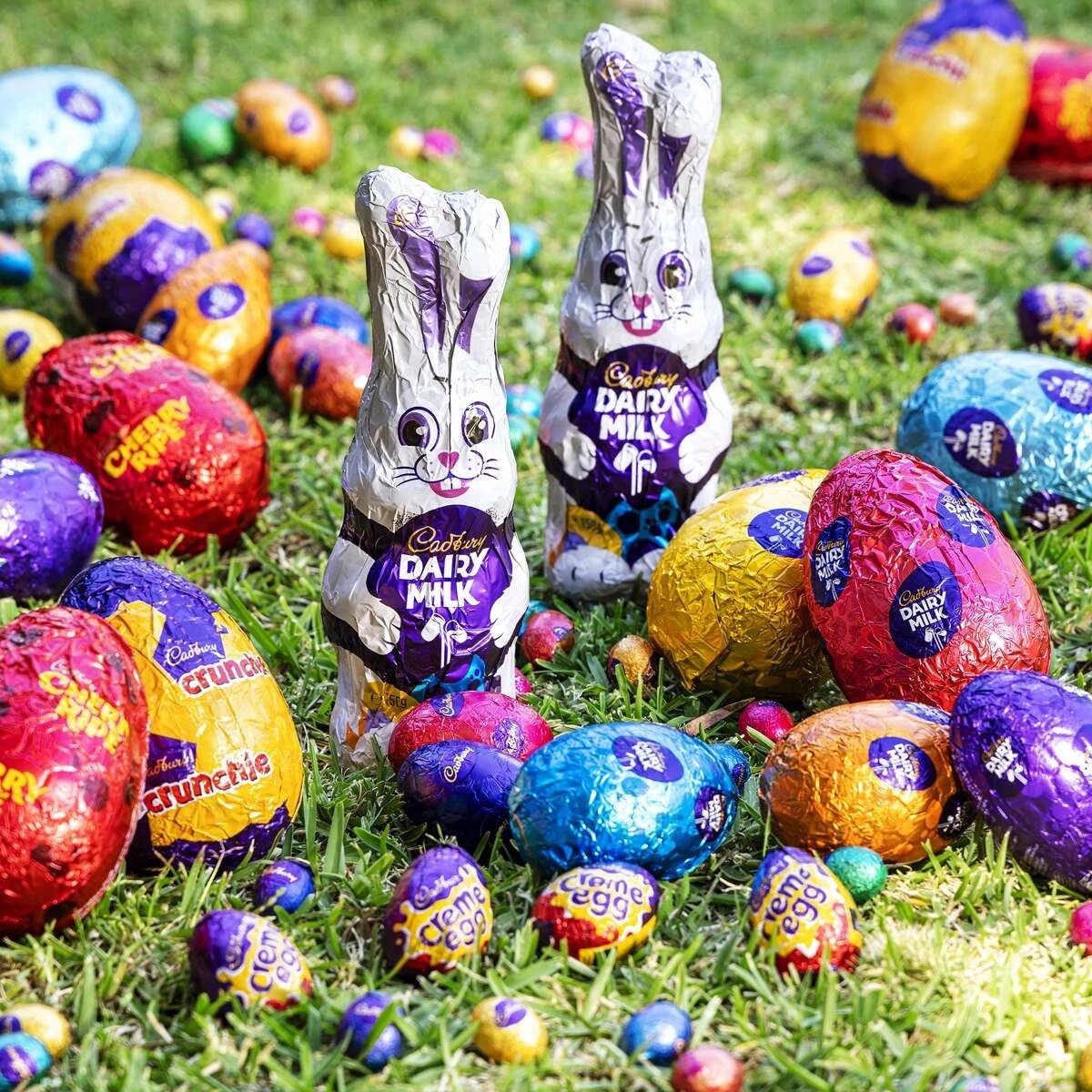 5 Cadbury Dairy Milk Hollow Easter Egg 100g - Assorted, 5 of 6