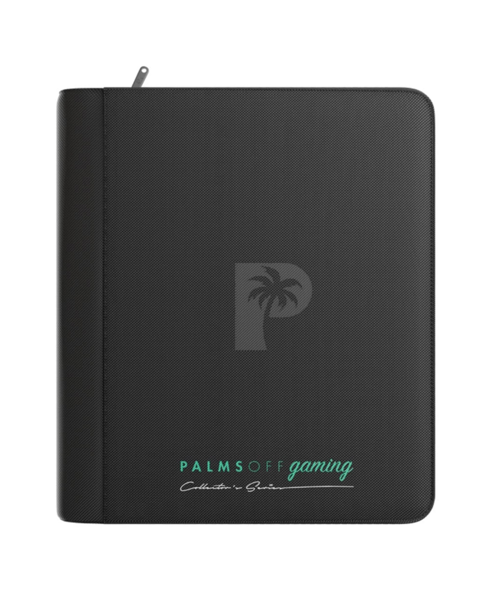 8 Palms Off Gaming Collector's Series 4 Pocket Zip Top Loader Binder Black - Black, 8 of 8
