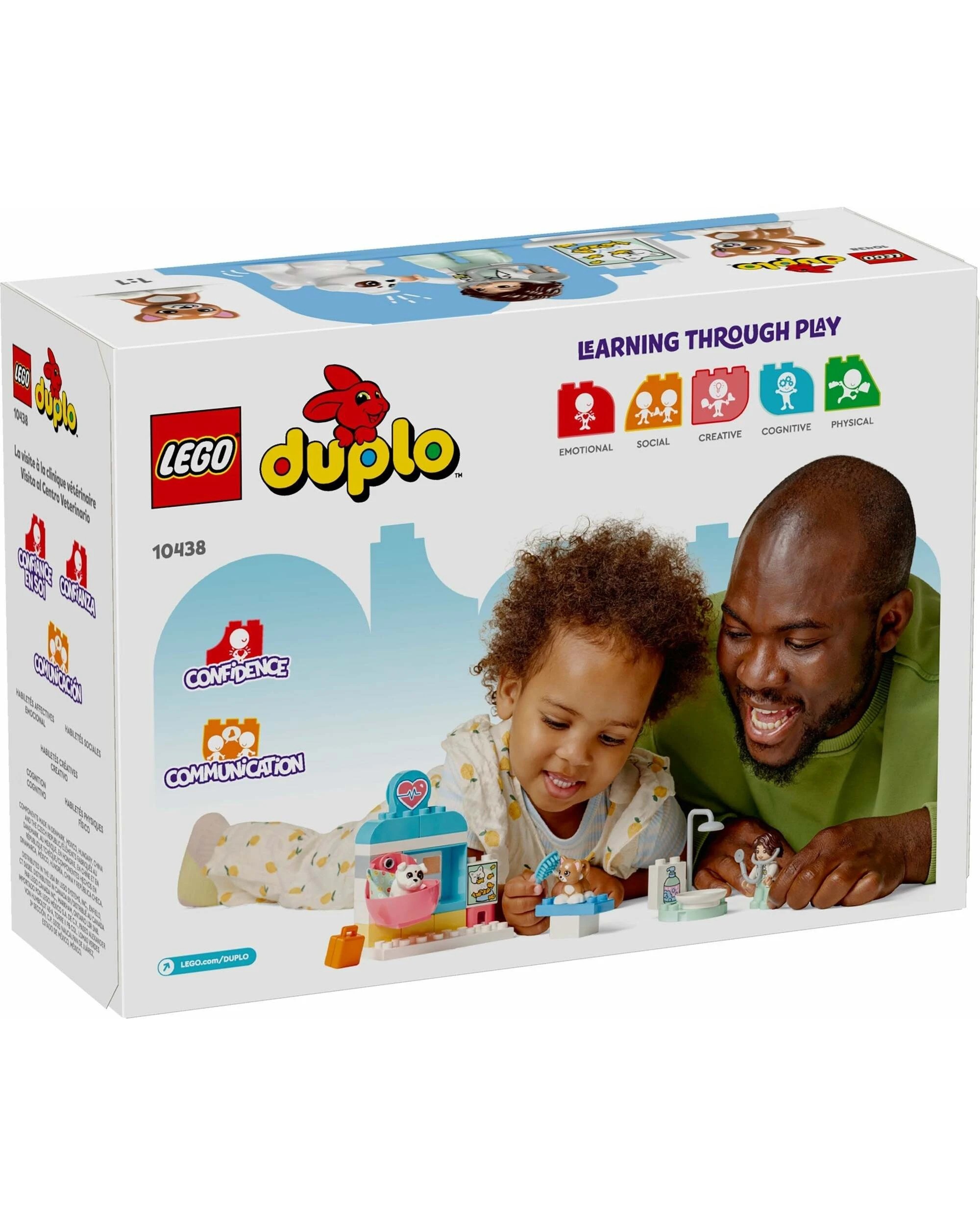 4 LEGO DUPLO Visit to the Vet Clinic 10438 - Pets Dog Cat Ages 2+, 4 of 5