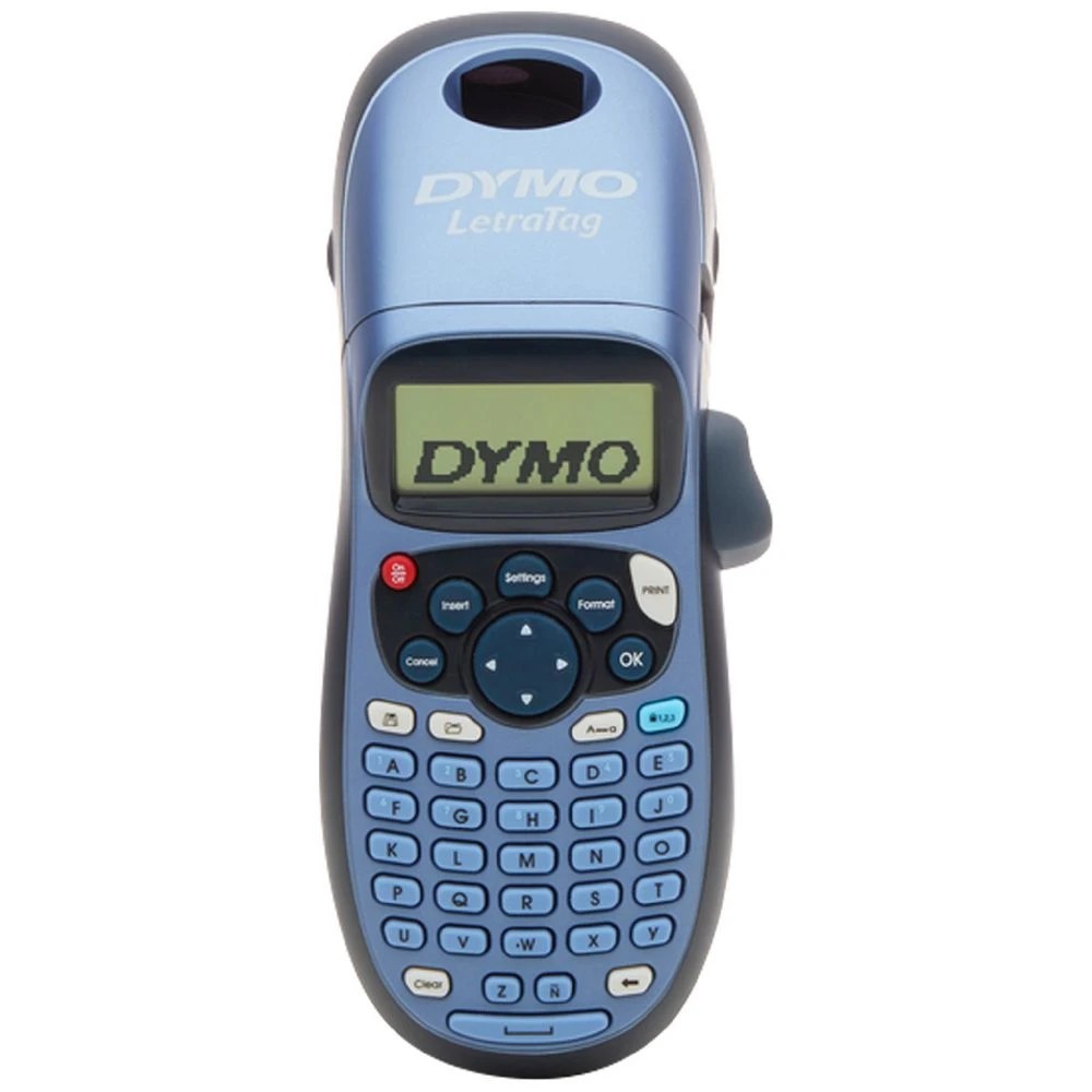 2 DYMO LetraTag 100H Handheld Label Maker Blue, 2 of 7