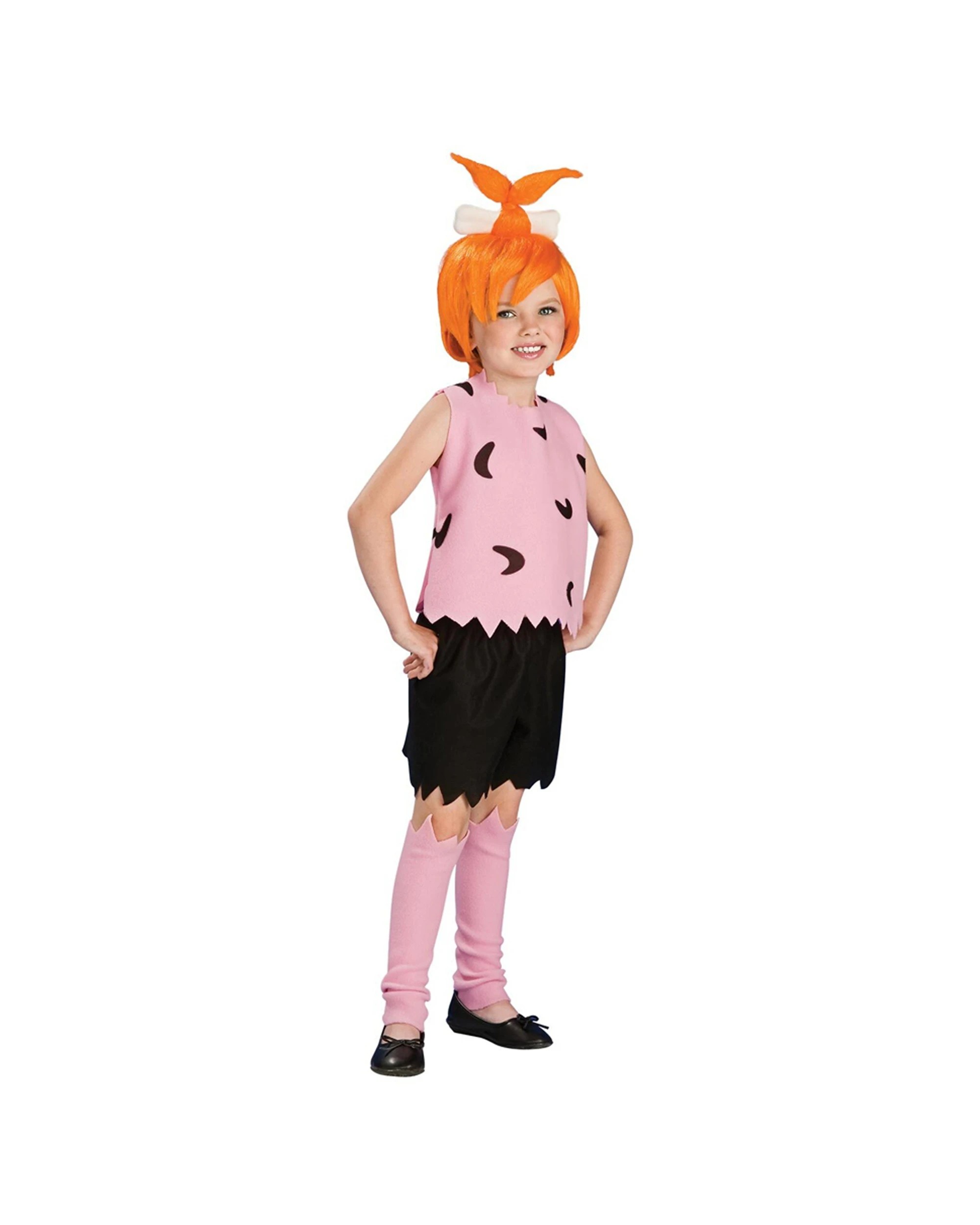 1 The Flintstones Pebbles Flintstones Deluxe Costume Party Dress Up Size S - Multi, 1 of 4