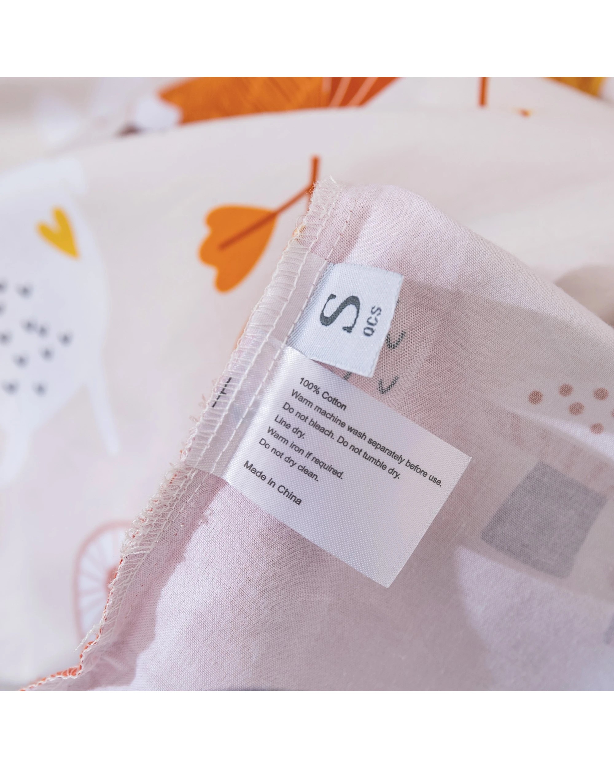 7 Jack & Ava Quilt Cover Set Find a Squirrel - King Single Bed - Animal Print, 7 of 9