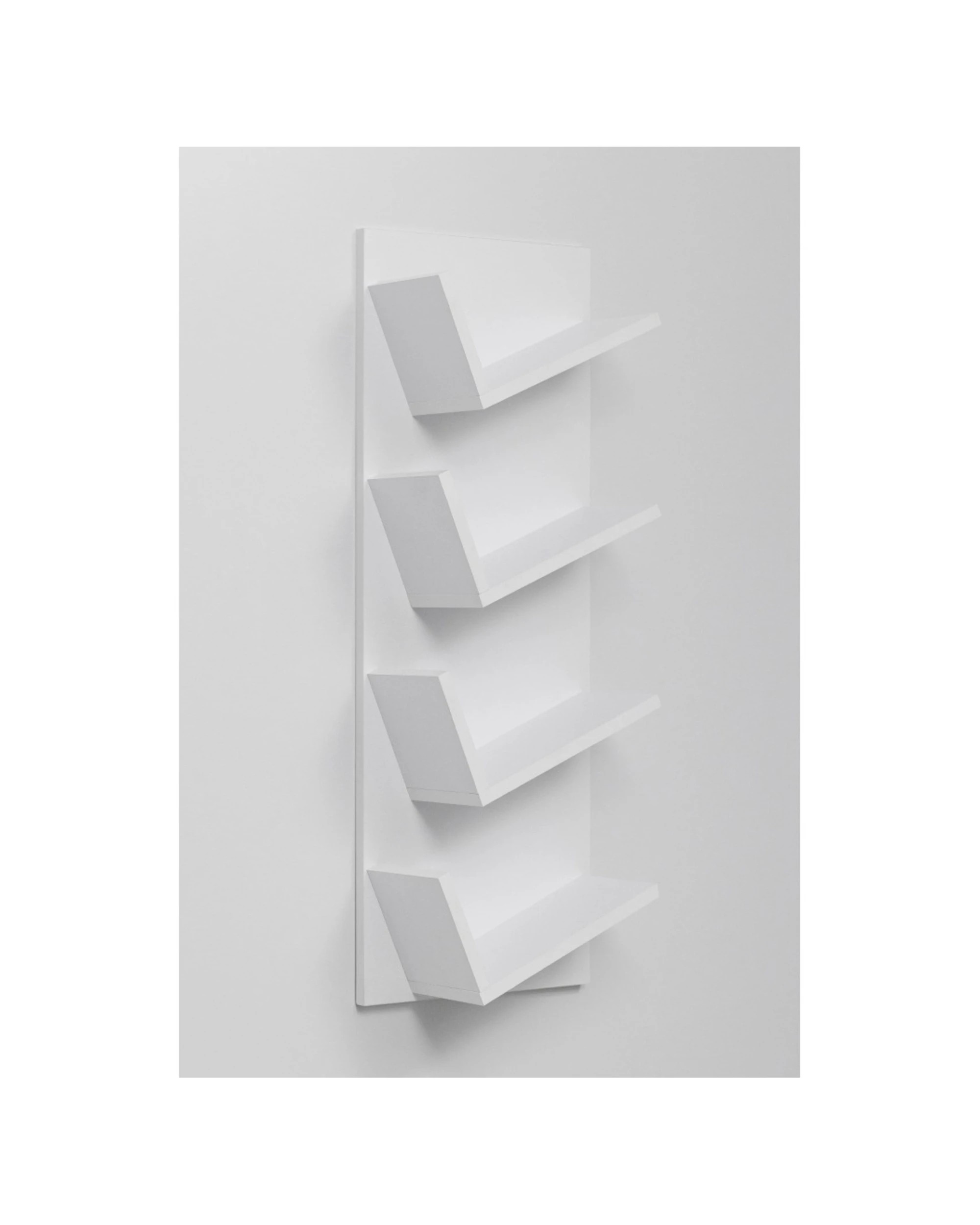 3 European Cabinetry Barcelona Display Shelf Swiss Krono Boards - White, 3 of 5