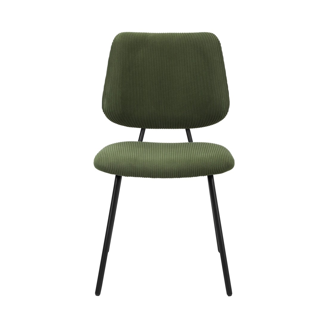 7 Oikiture 2x Dining Chair Vintage Retro Polyester Kitchen Padded Lounge
 - Green, 7 of 10