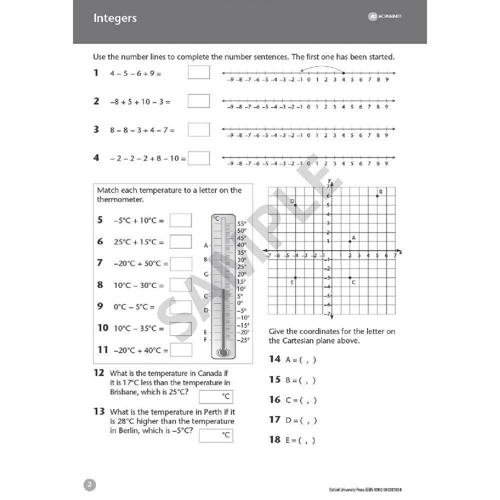 4 Maths Plus Australian Curriculum Value Pack Year 6, 4 of 5