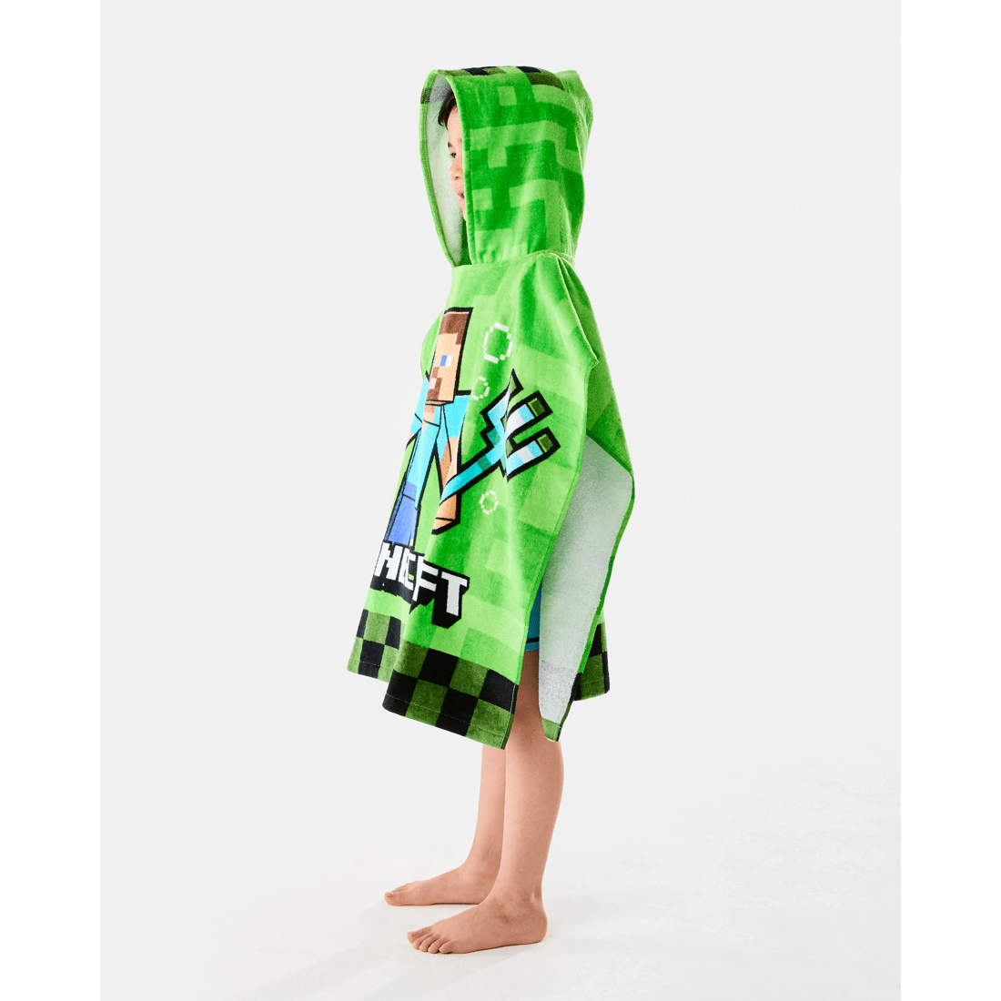 4 Minecraft Cotton Hooded Towel, 4 of 8