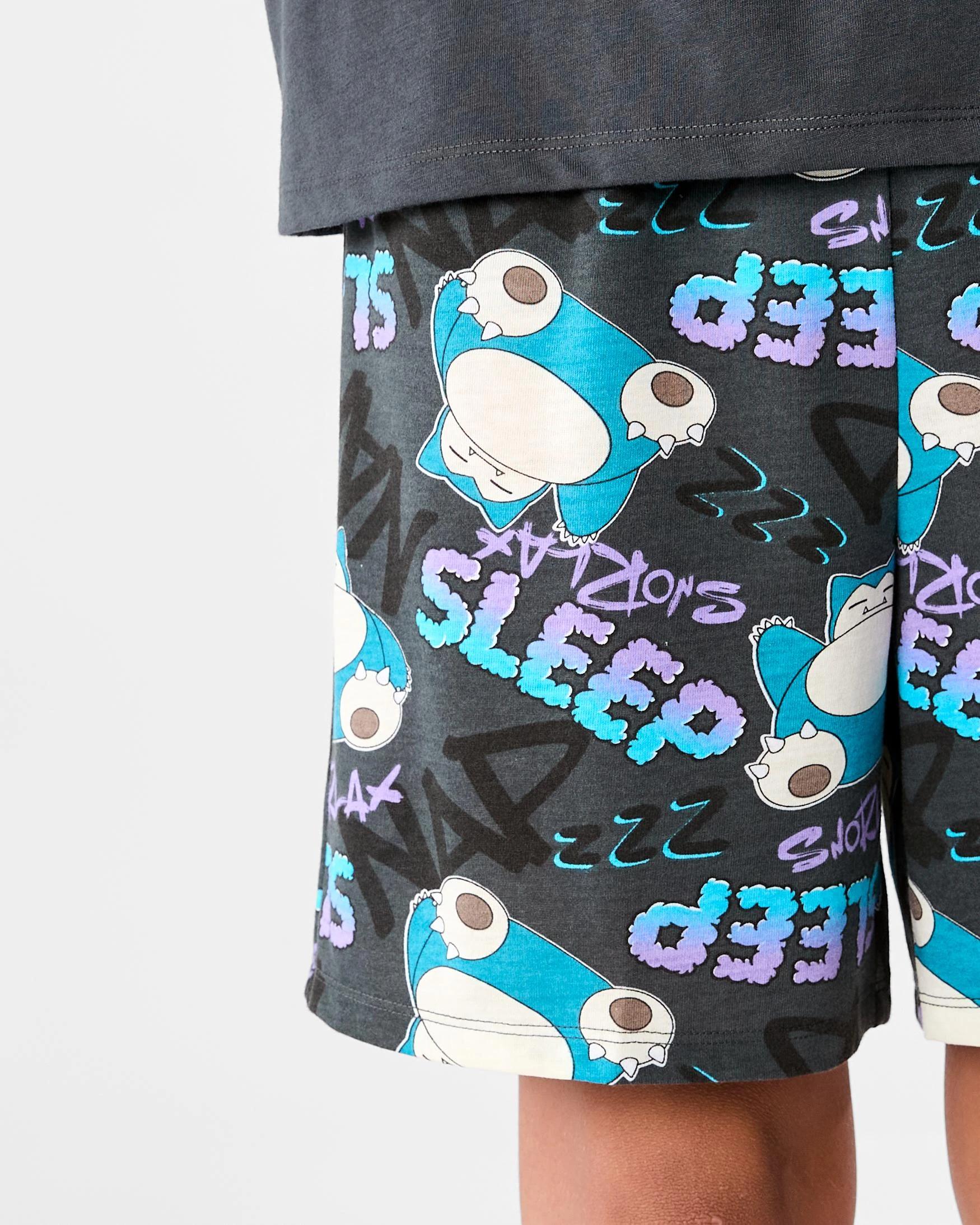6 Pokemon License Pyjama Set Snorlax, 6 of 10