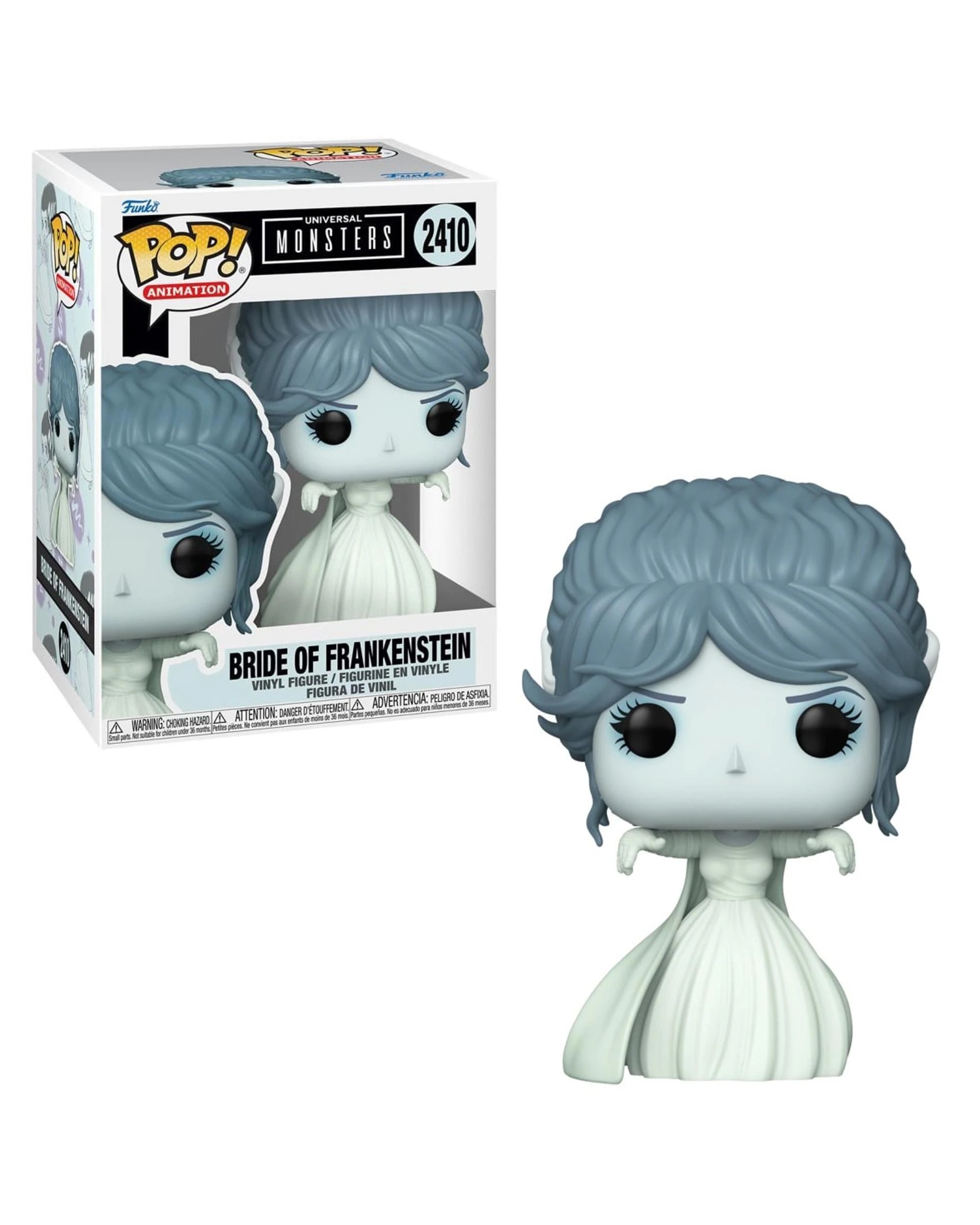 1 Universal Monsters Bride of Frankenstein - Retro Anime -  Funko POP! Vinyl, 1 of 3