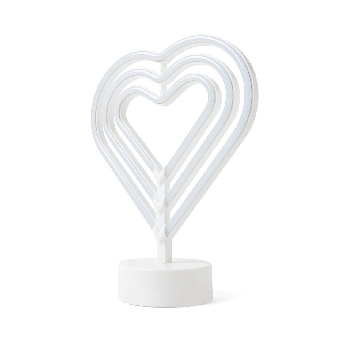 2 LED Heart Desk Lamp, 2 of 8