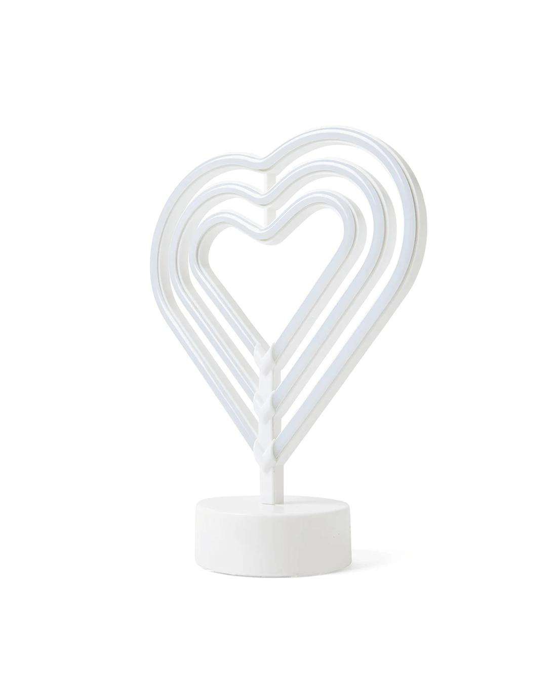 2 LED Heart Desk Lamp, 2 of 8