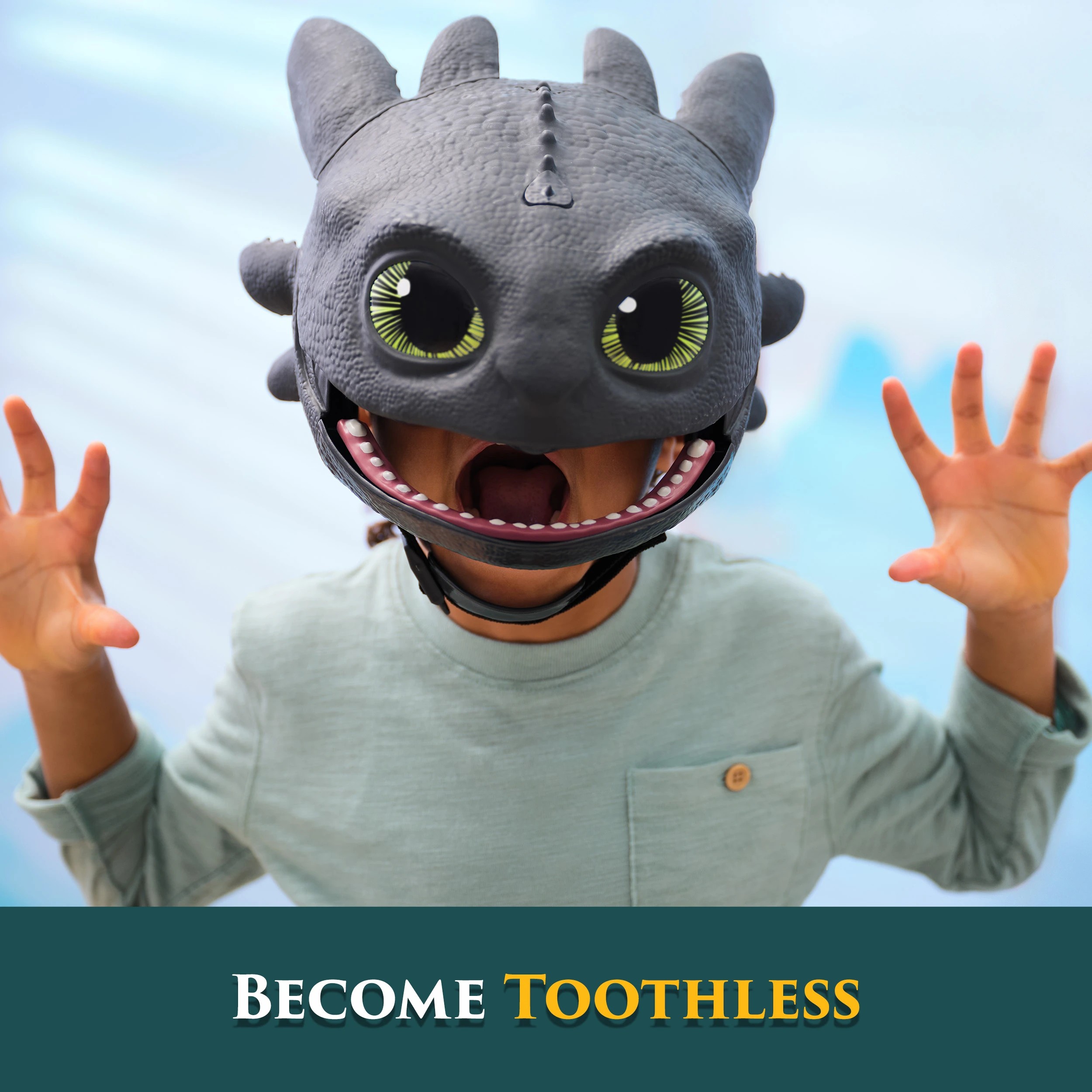 3 How To Train Your Dragon Blast and Roar Toothless Mask, 3 of 7