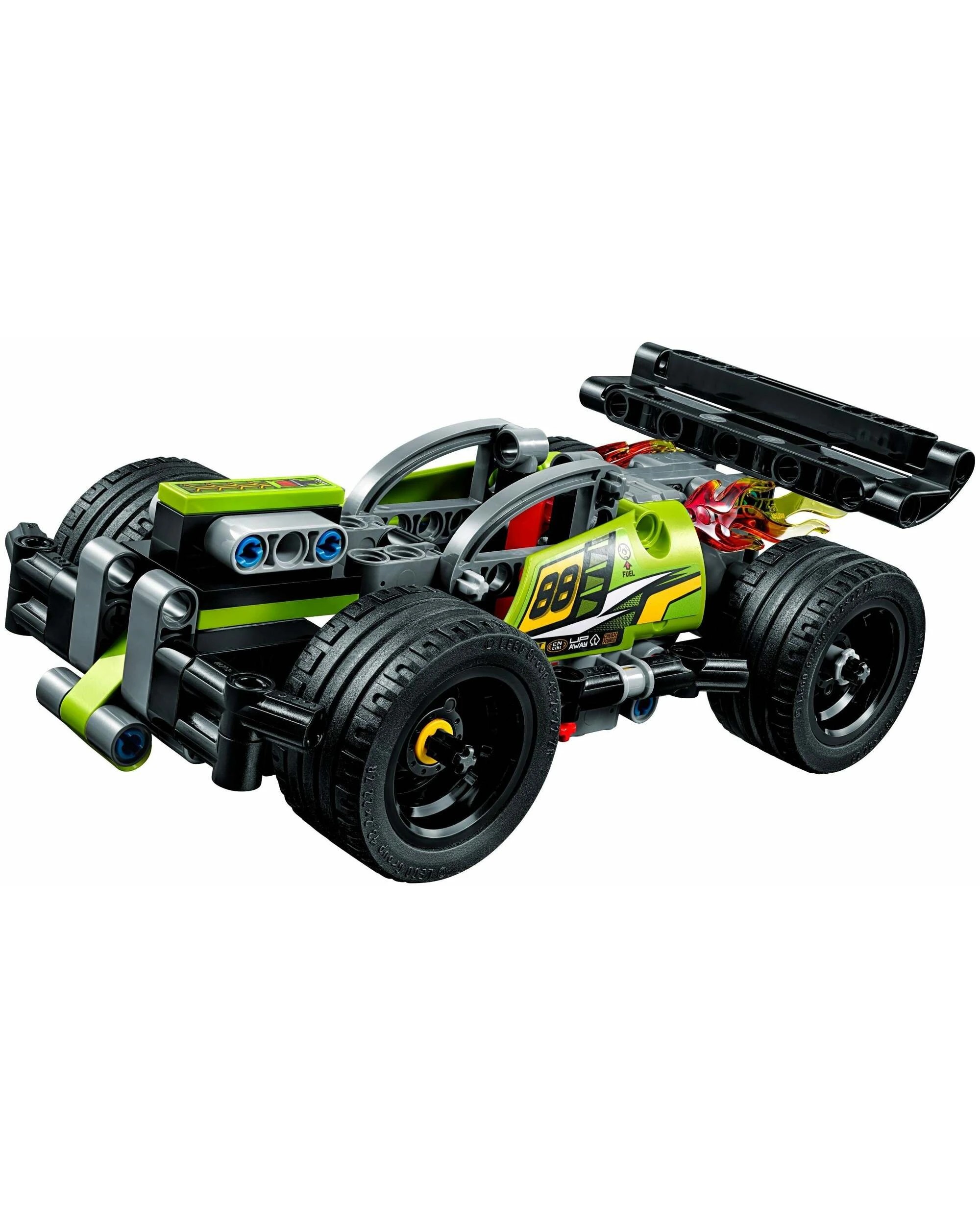 2 LEGO 42072 WHACK! Pull-back Race Car, 2 of 5