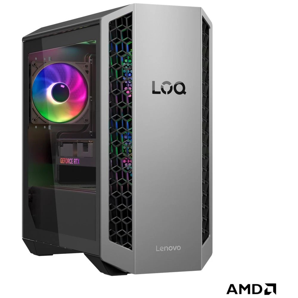 1 Lenovo LOQ 26ADR10 Gaming Desktop Ryzen 7 16GB/1TB 5050, 1 of 10