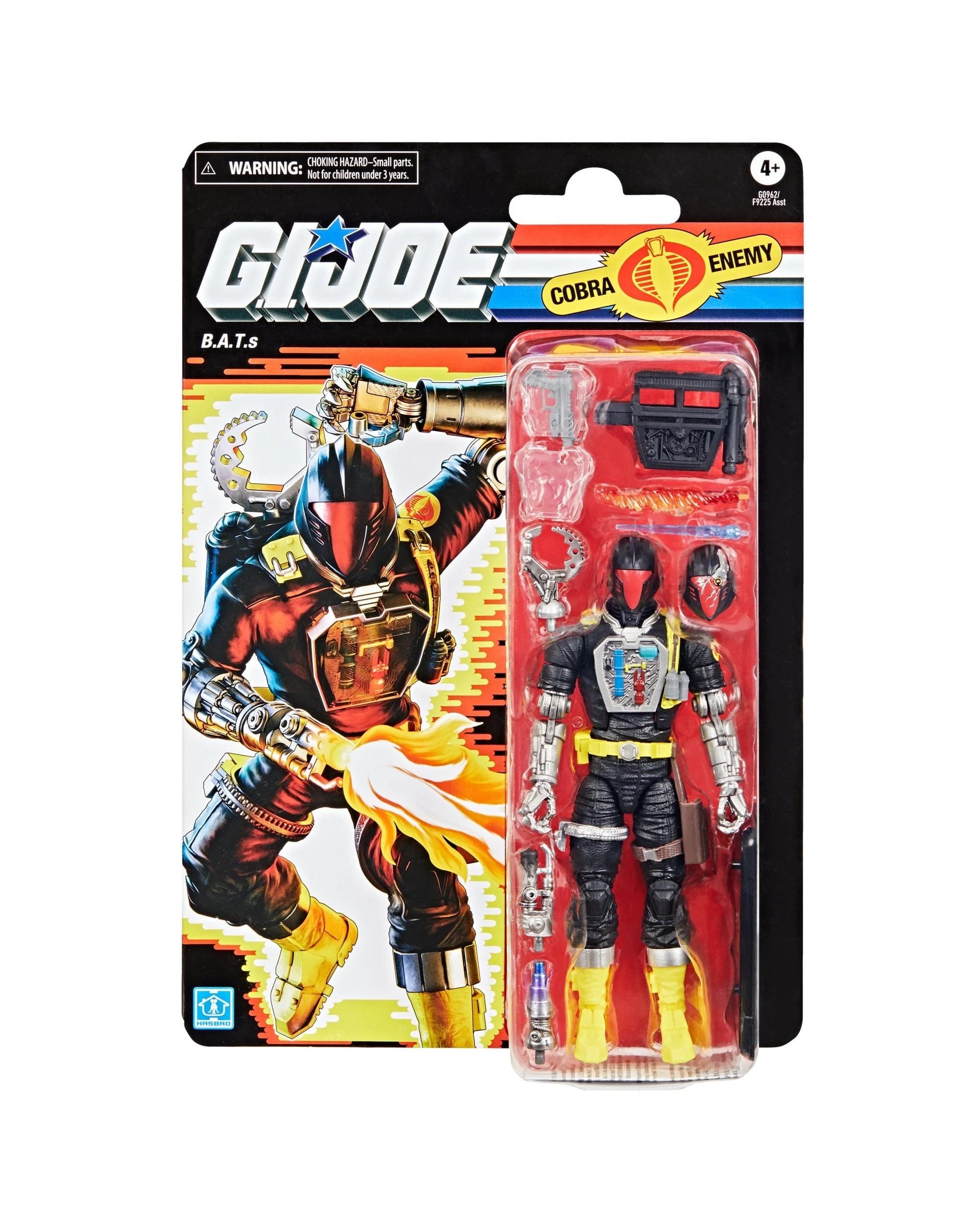 1 G.I. Joe Classified Series: Retro Cardback B.A.T. - Battle Android Trooper -  Action Figure, 1 of 10