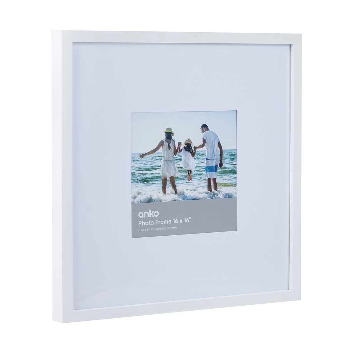 2 Beachport Frame 8in. x 8in. - White, 2 of 4