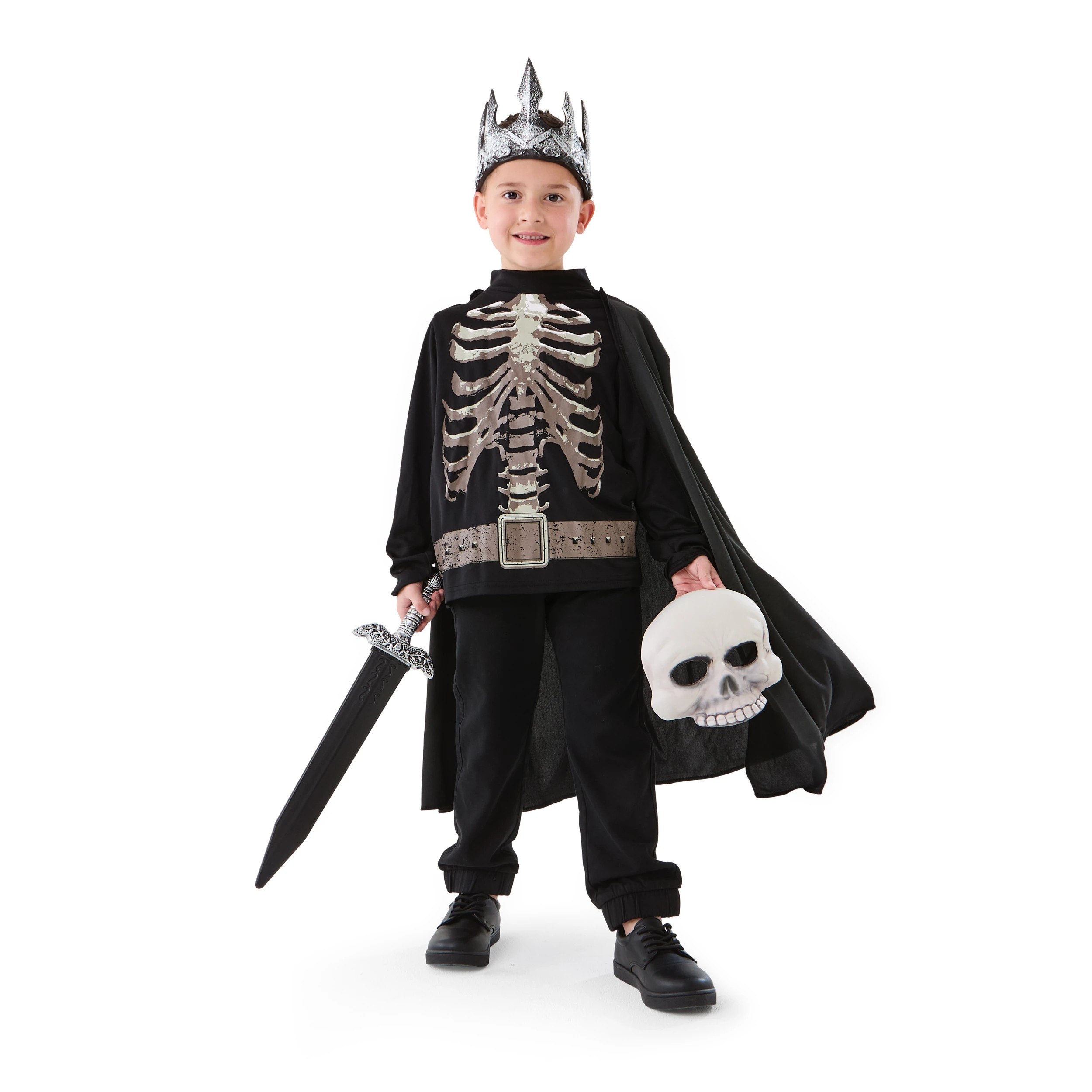 4 5 Piece Dark King Costume - Ages 8+, 4 of 10