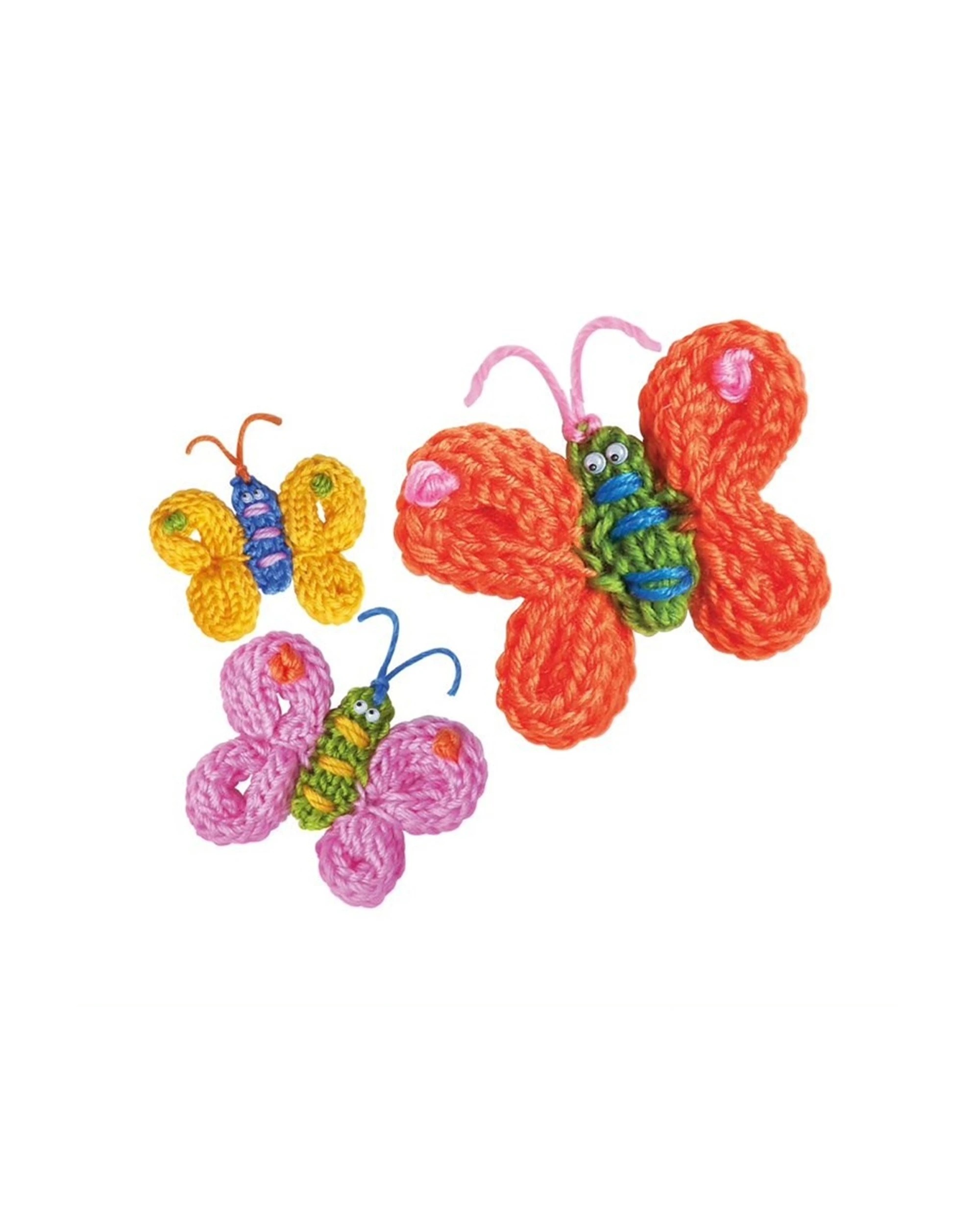 3 4M Little Craft Spool French Knit Butterflies Kit Kids DIY Activity Toy - Multi, 3 of 3