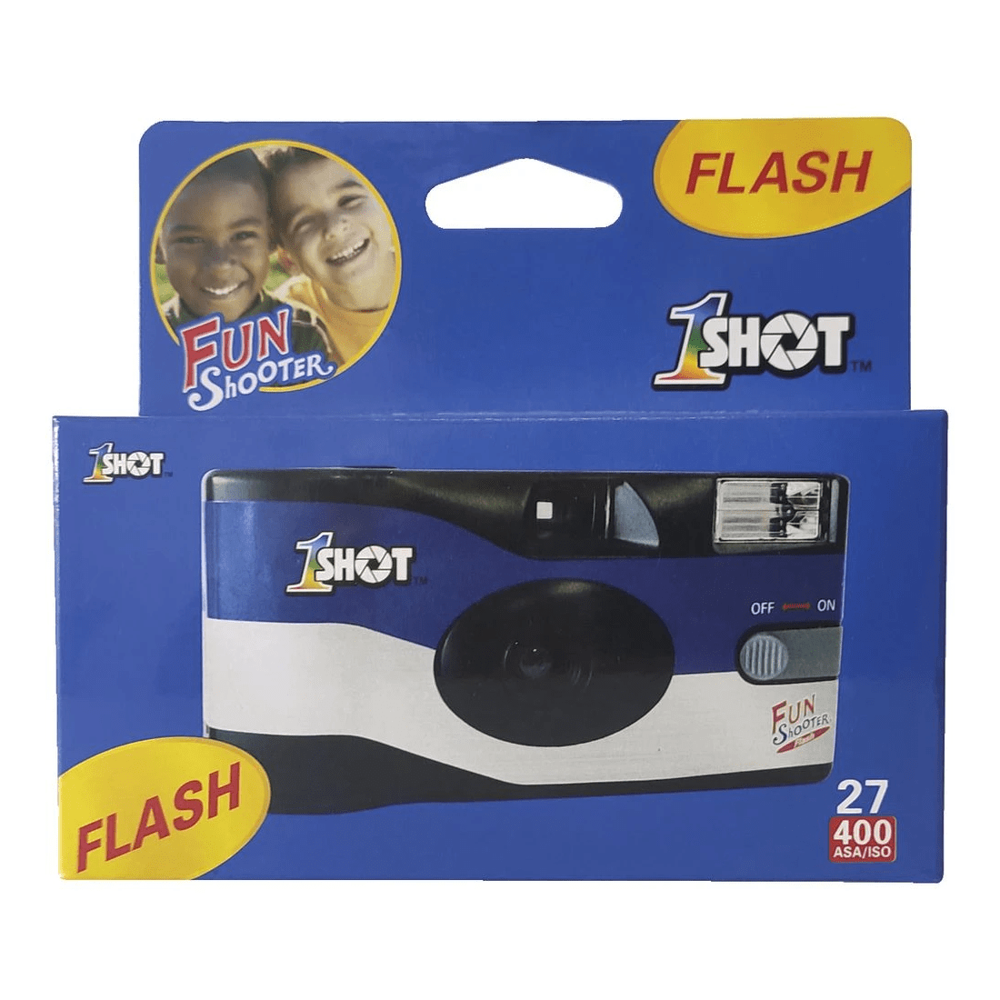 3 One Shot 35mm Disposable Camera with Flash FS72, 3 of 3