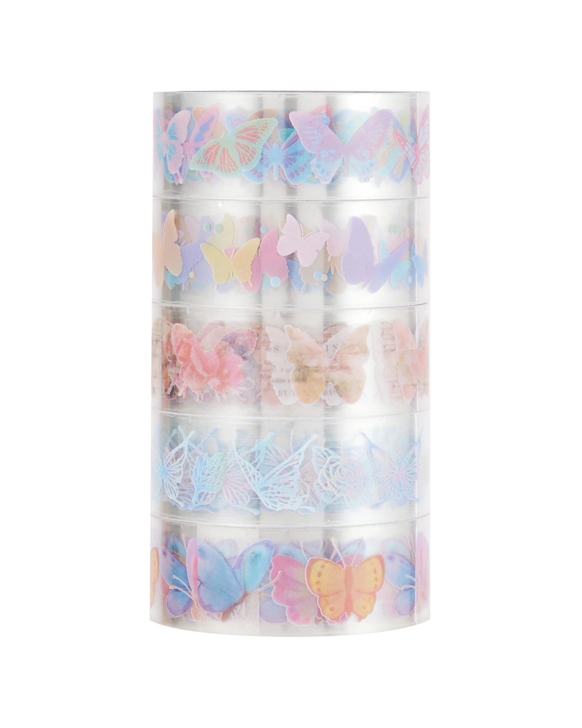 2 5 Pack Decorative Tapes - Butterfly, 2 of 3