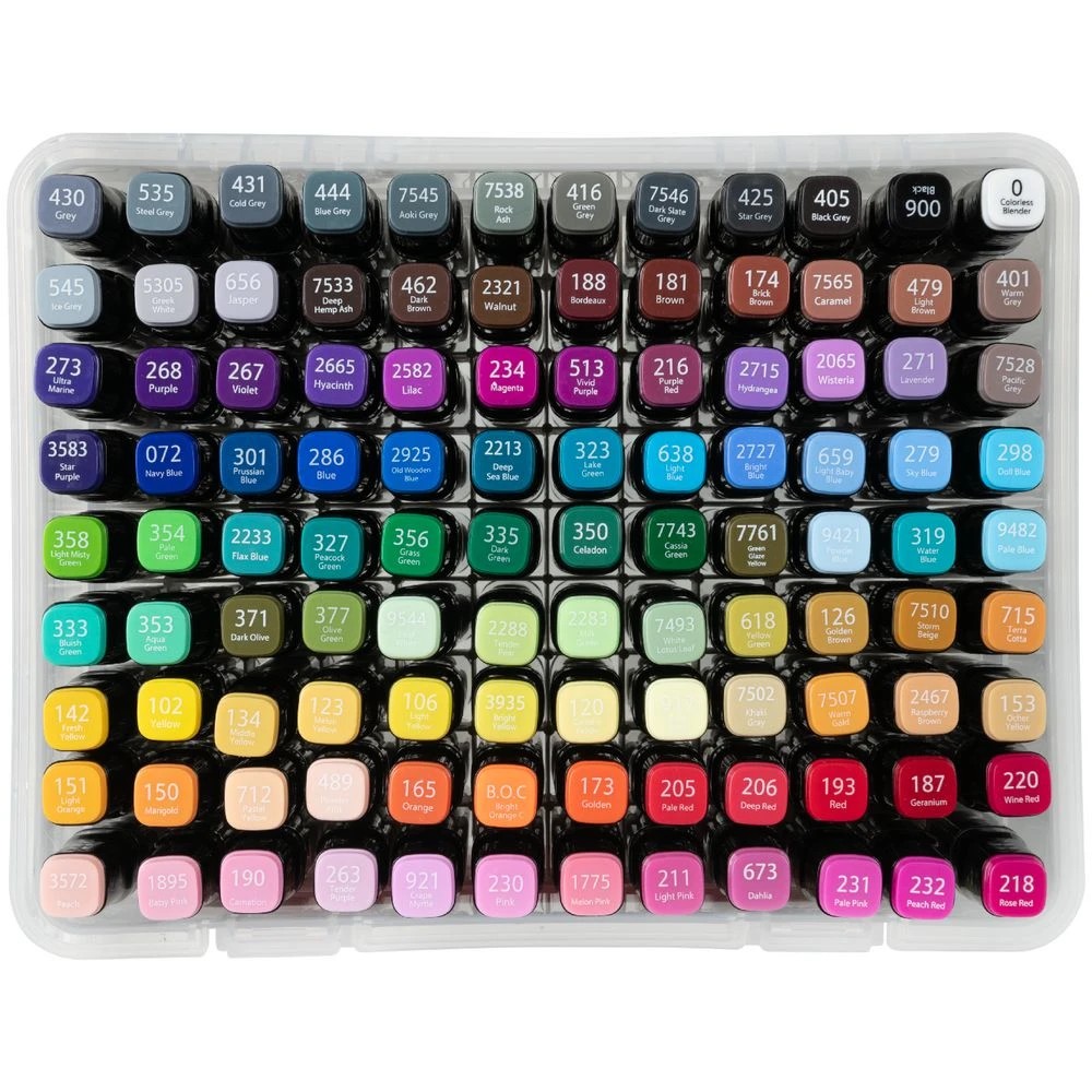 3 Born Dual-Tip Graphic Design Markers 108 Pack, 3 of 5