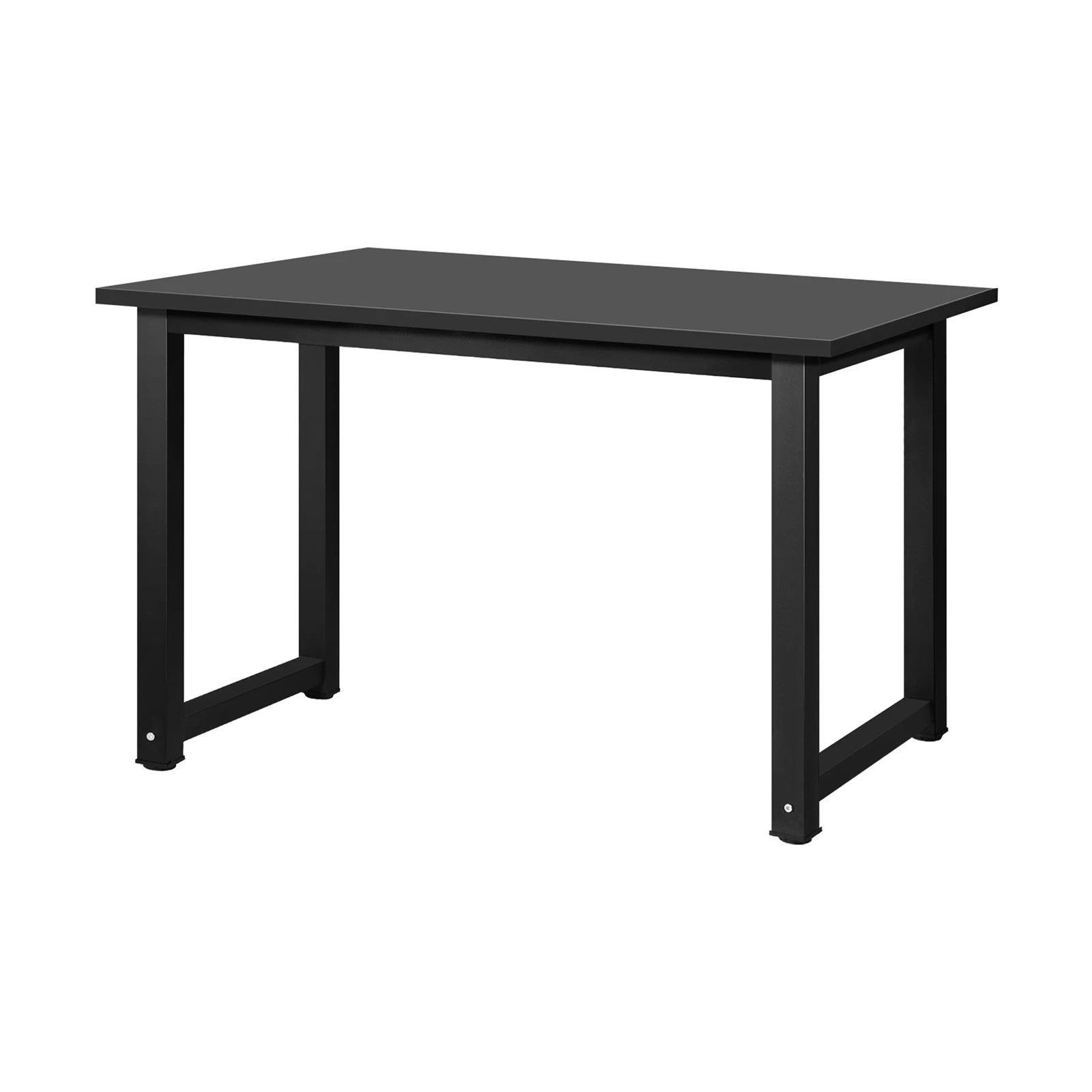 1 Oikiture Computer Desk Home Office Table Study Workstation Laptop Desks 120cm
 - Black, 1 of 7