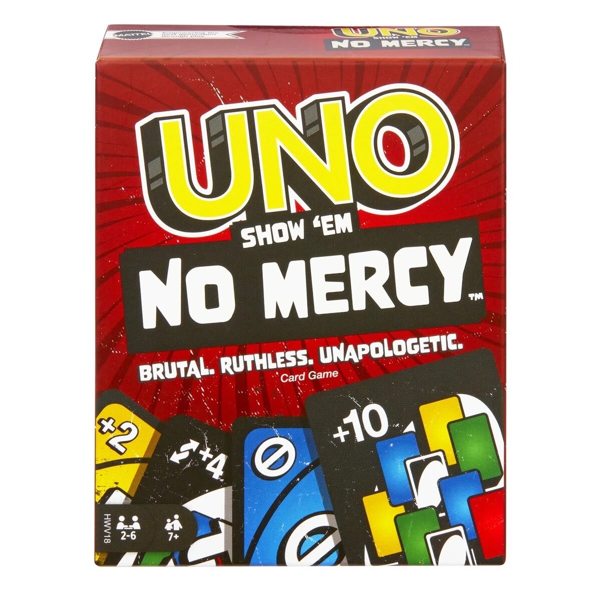 1 UNO Show 'em No Mercy Card Game, 1 of 5