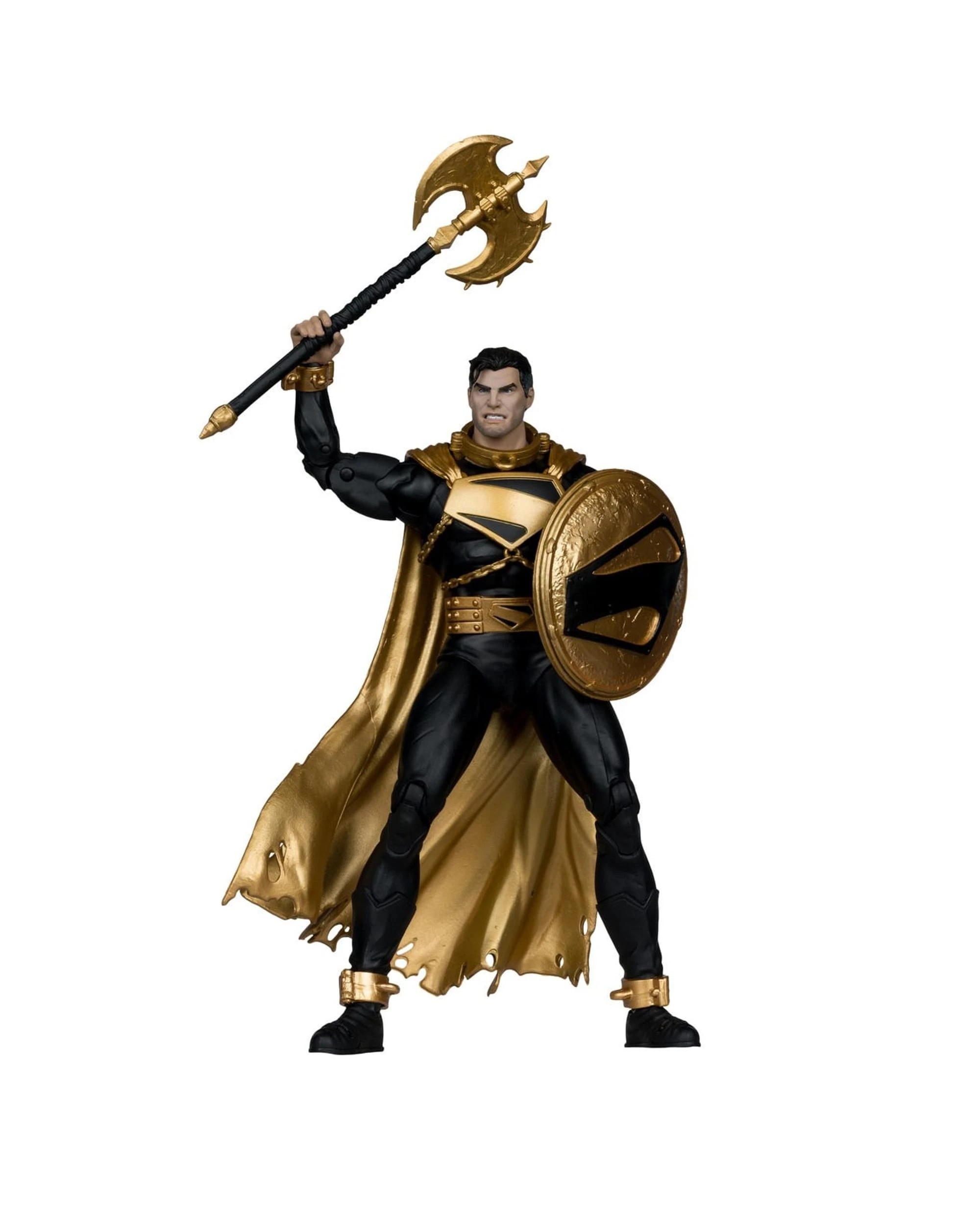 4 DC Multiverse Gold Label Superman Future State Knightmare Edition Superman Limited Edition 7 inch Action Figure, 4 of 10