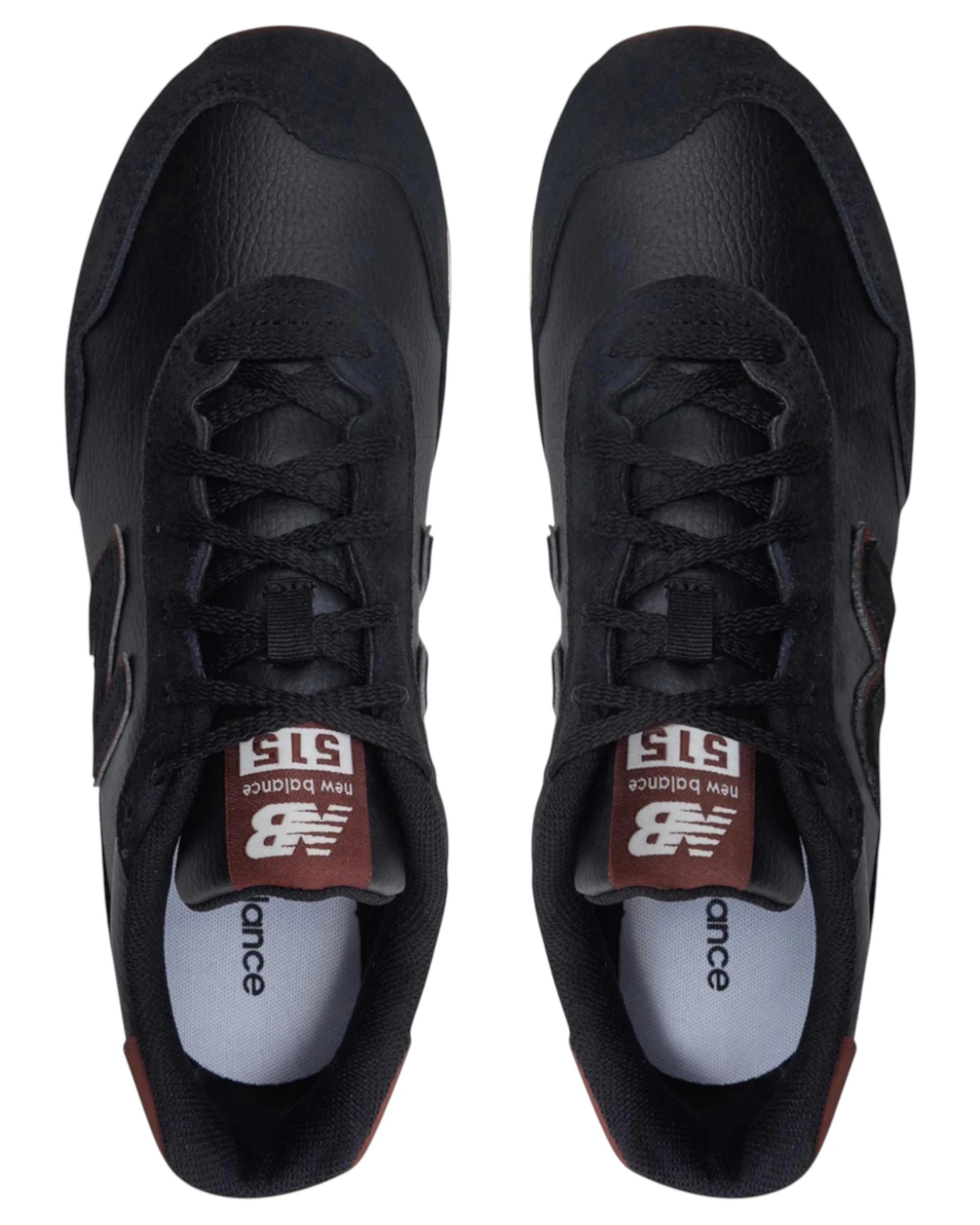 5 New Balance Mens 515 Black Athletic Shoes BLACK, 5 of 6