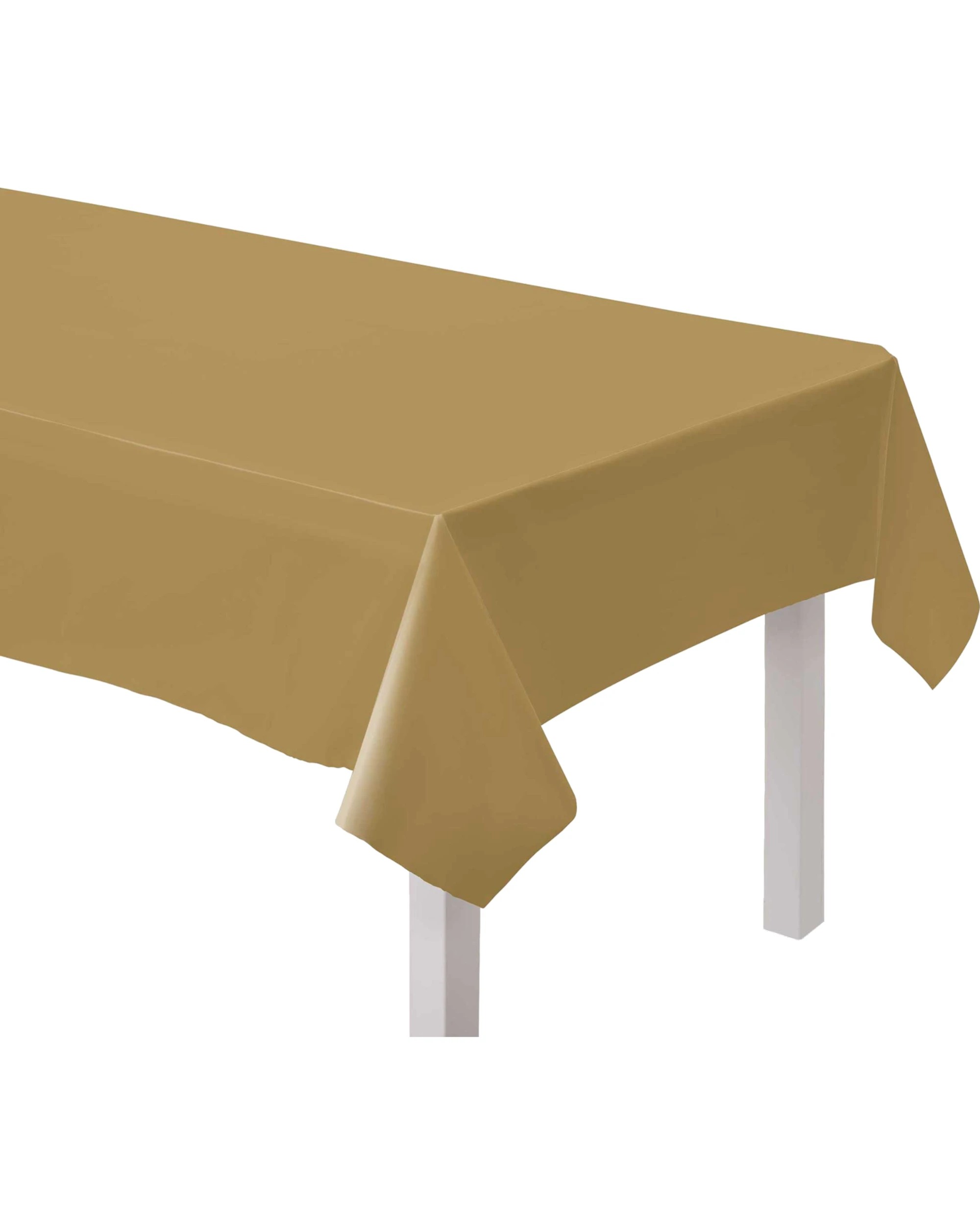 2 Amscan Inc. Rectangle Paper Tablecloth - Gold, 2 of 4