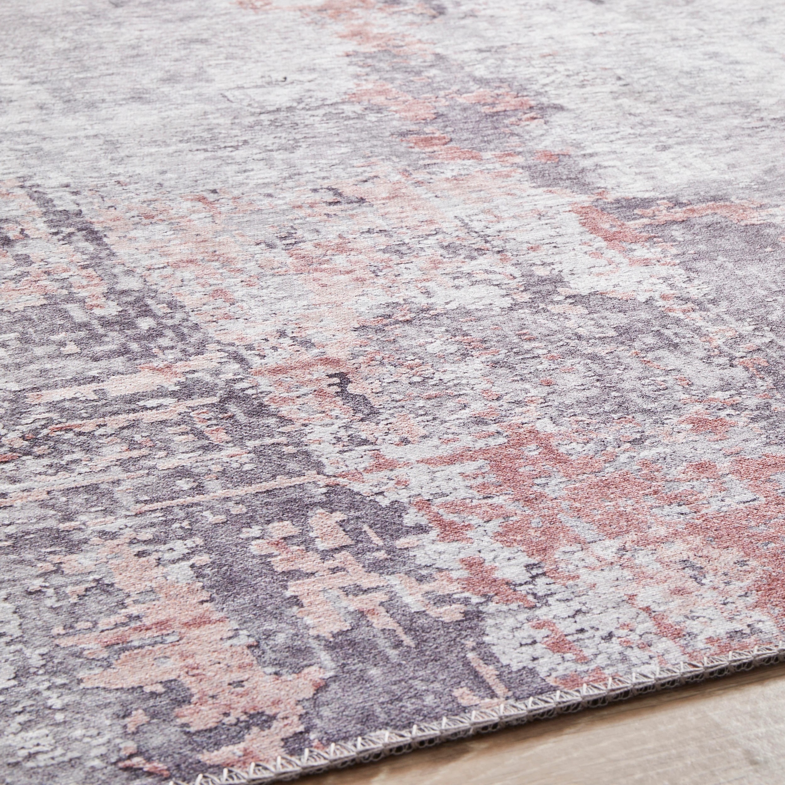 5 Common Ground Rugs Bazaar 156 220x150cm - Medium Floor Rug - Silver, 5 of 8