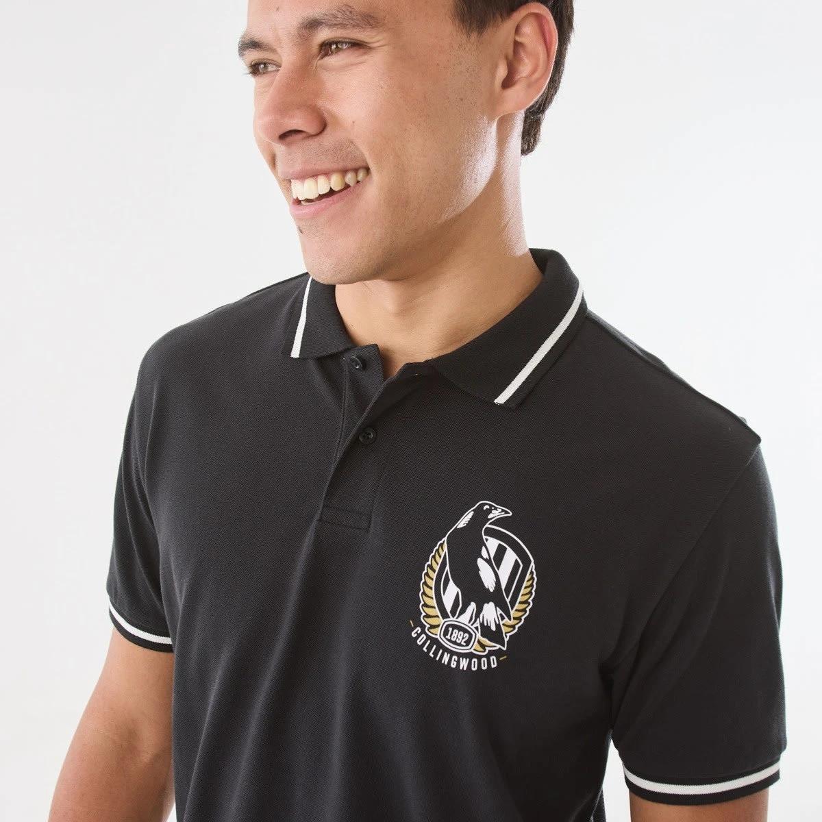 5 Official AFL Adult Polo Shirt Collwood, 5 of 6