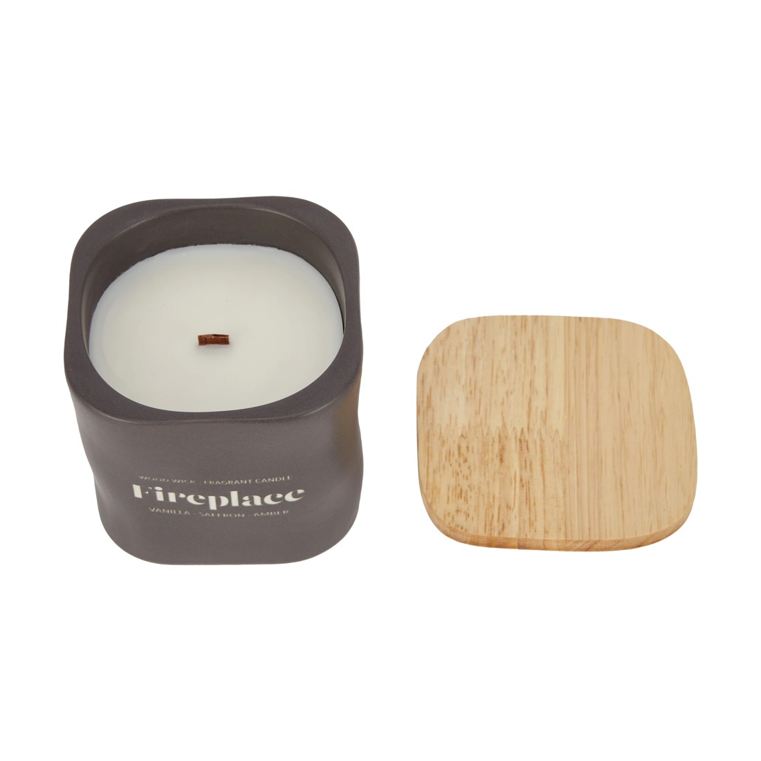 4 Fireplace Wood Lid Fragrant Candle, 4 of 6