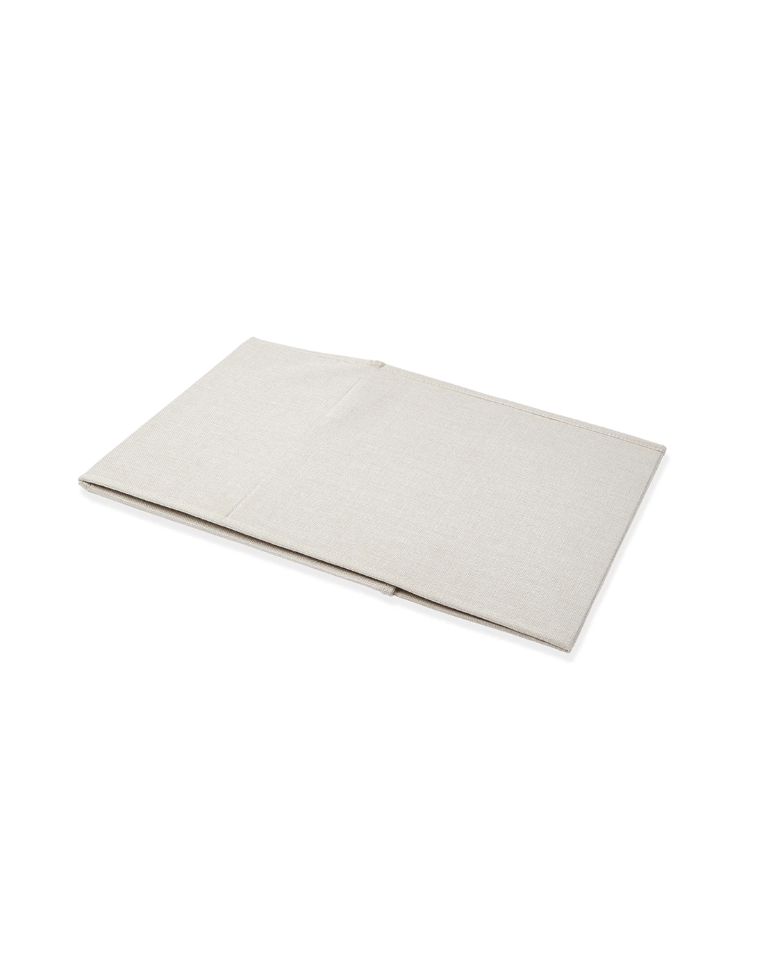 8 Linen Look Clothing Storage Box - Beige, 8 of 9