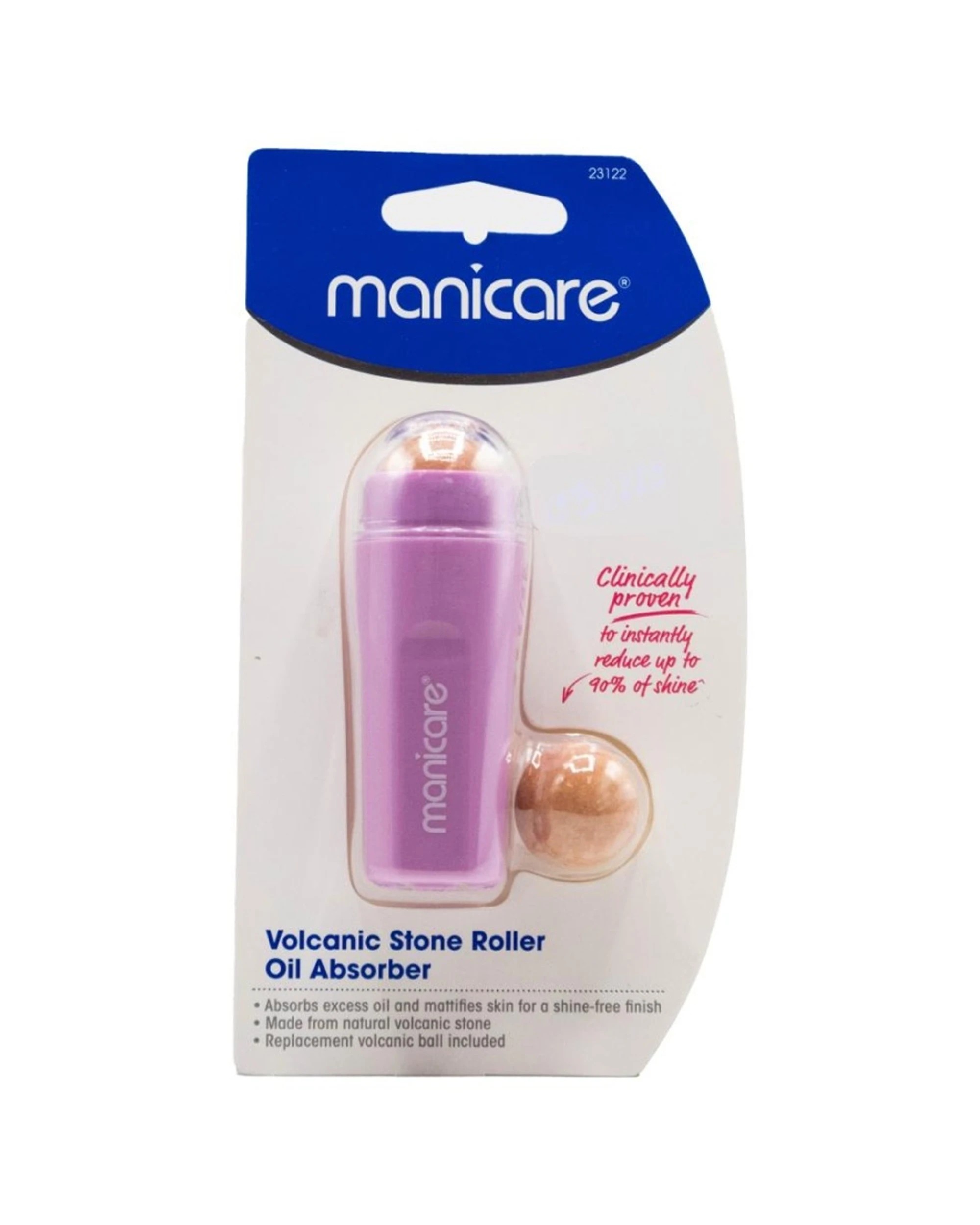 2 Manicare 6PK Oil Absorber Volcanic Stone Roller With Replacement Ball Skin - Multi, 2 of 3