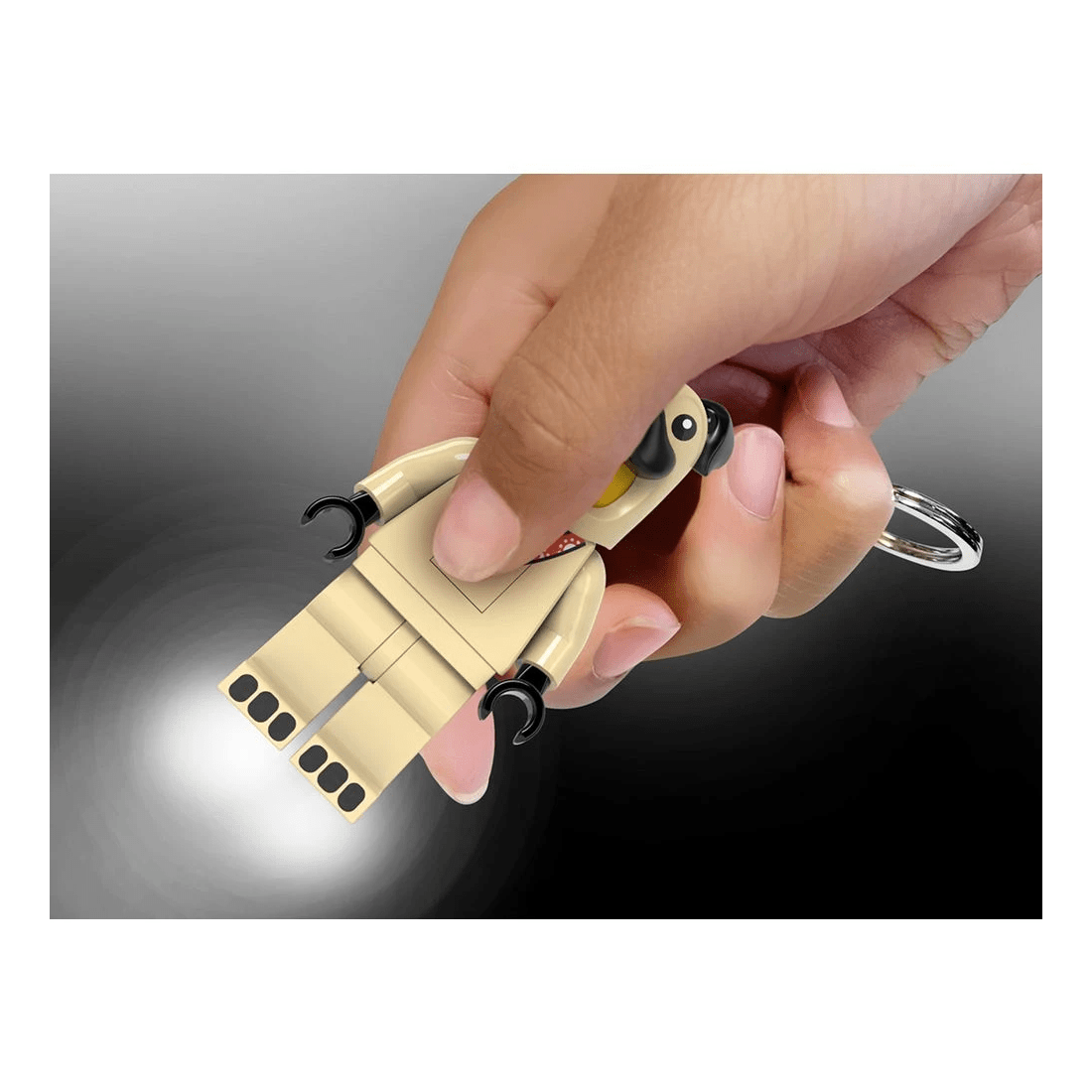 3 Lego Pug LEDLITE Keyring, 3 of 6