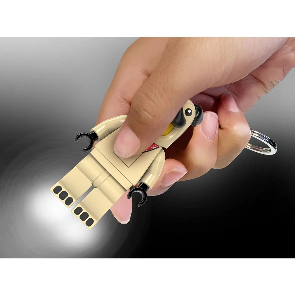 3 Lego Pug LEDLITE Keyring, 3 of 6