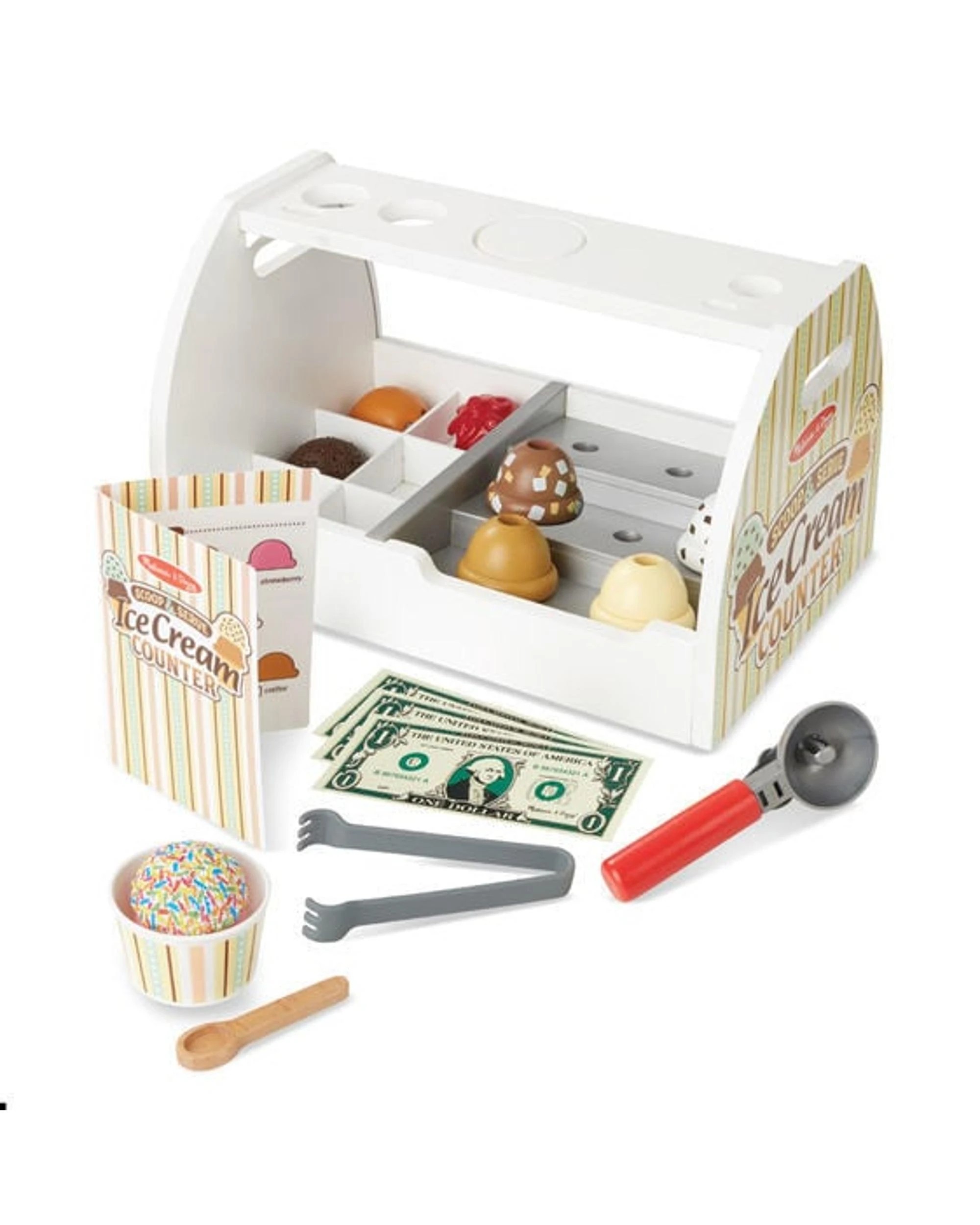 2 Melissa and Doug Scoop and Serve Ice Cream Counter, 2 of 5