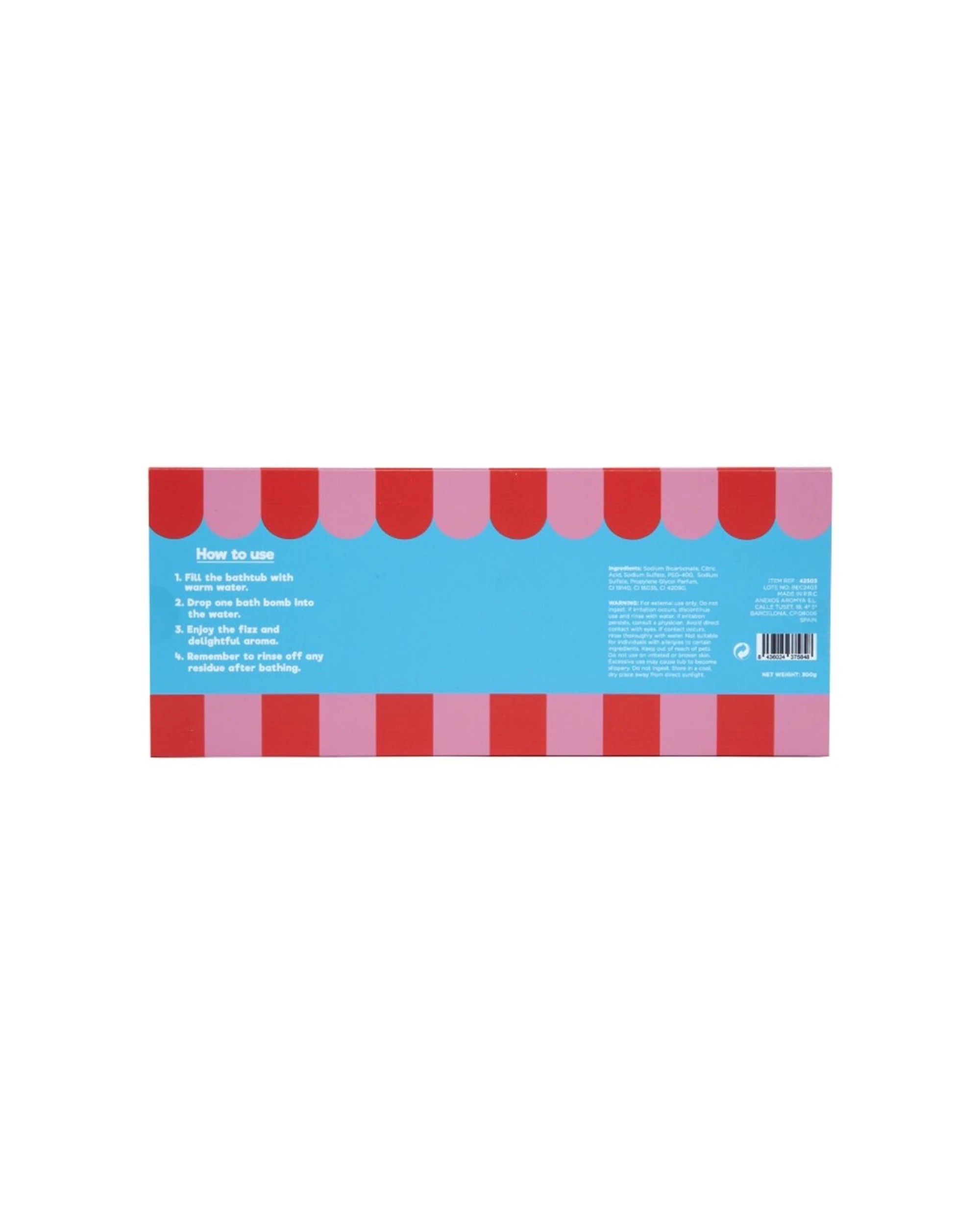 3 MYA 4x 5pc Bath Bombs Macaron Pastel Fizzy Gift Kids/Children - Multi, 3 of 8