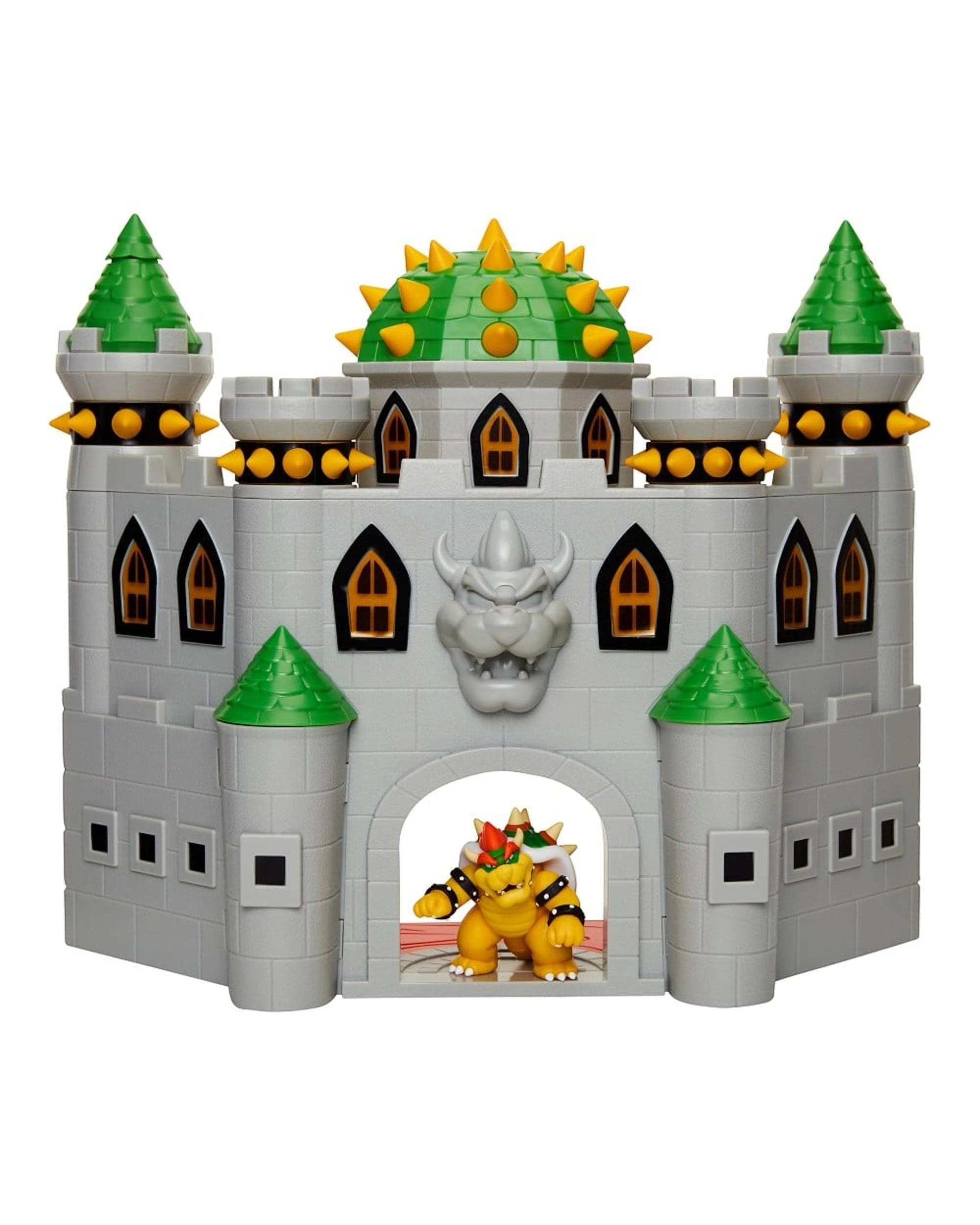 2 World of Nintendo 2.5 Inch Deluxe Bowsers Castle Playset with 5 Figures, 2 of 6