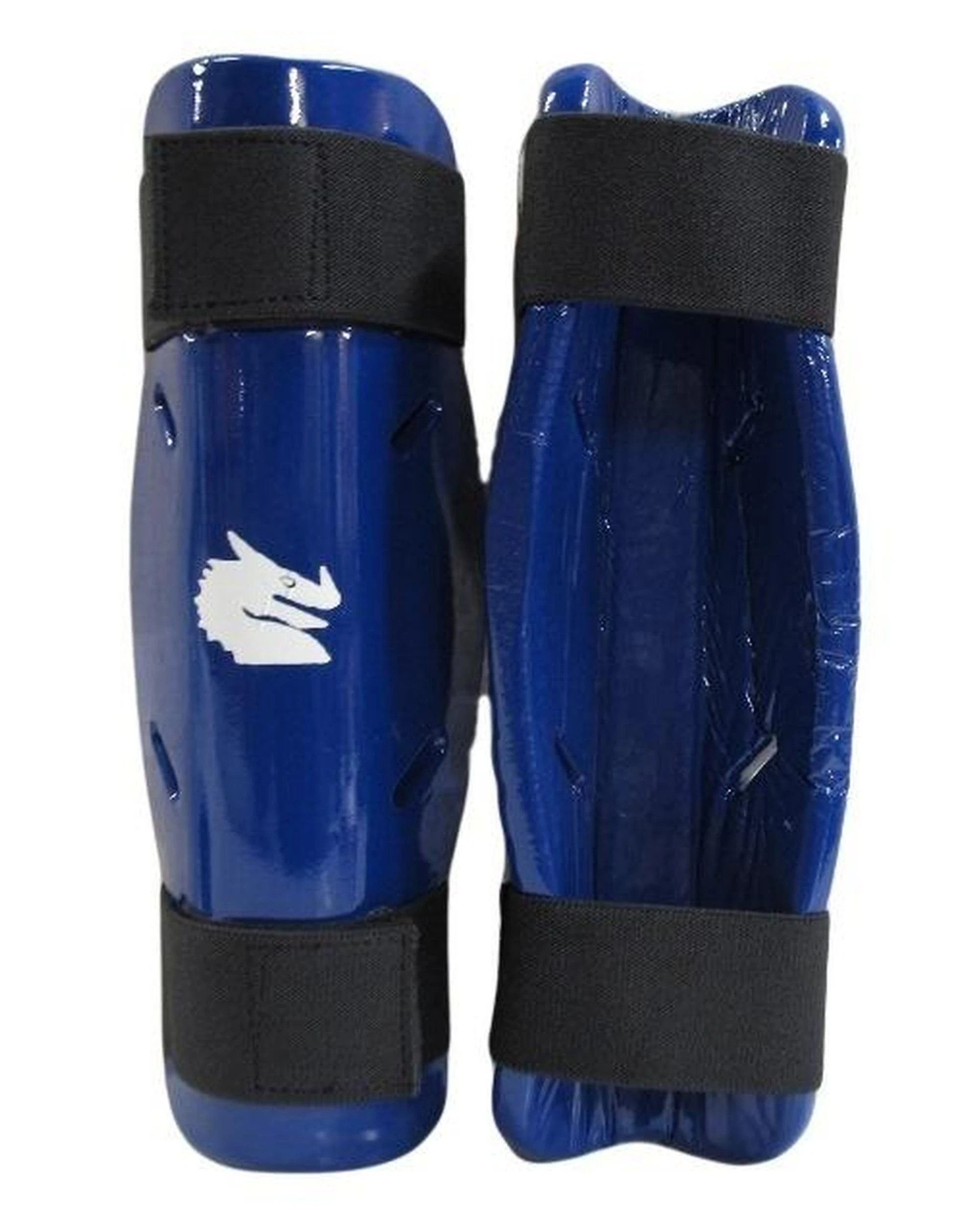 4 Morgan Dipped Foam Protector Shin Guards Large - Red, 4 of 4