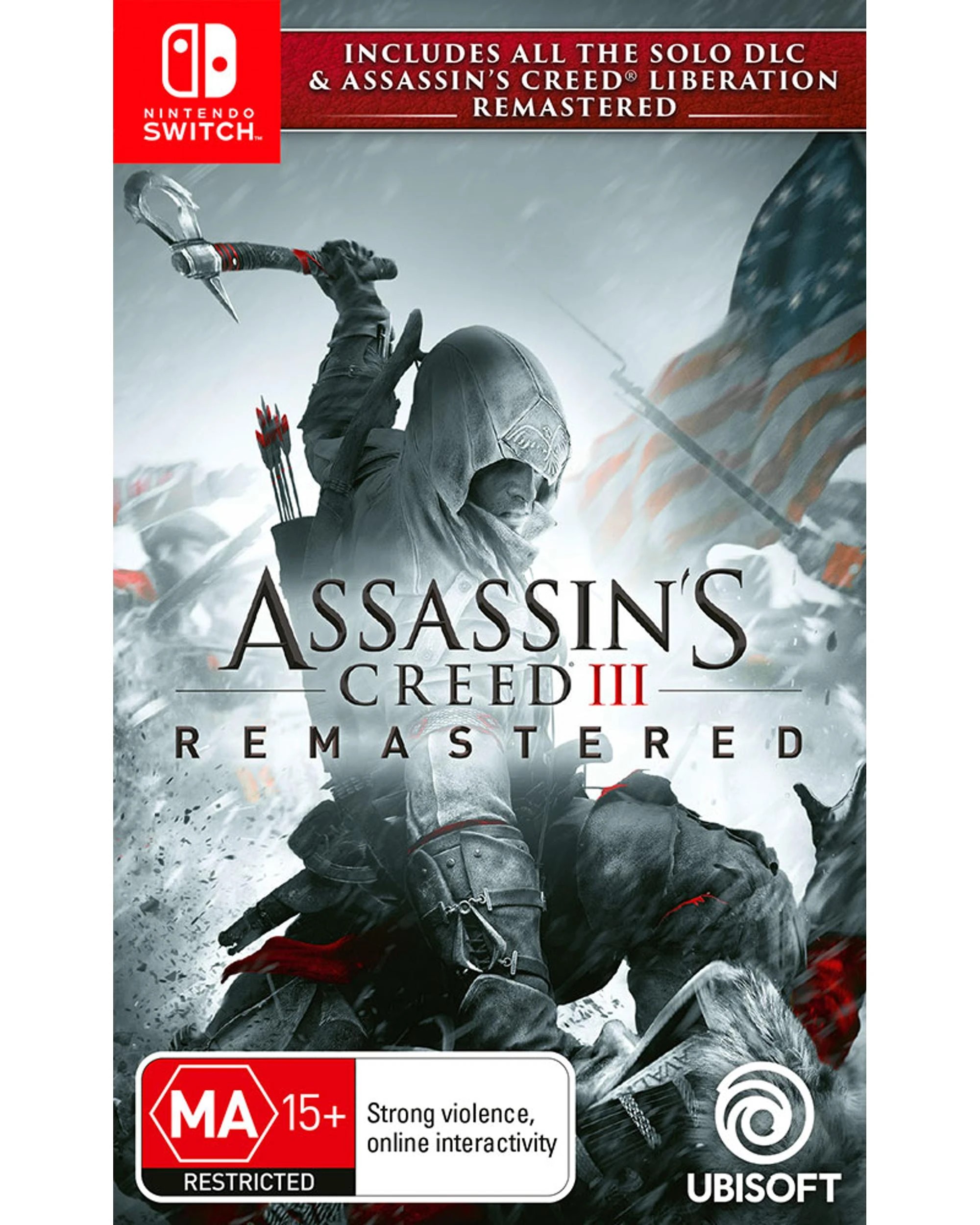 1 Ubisoft Assassin's Creed 3 Remastered - Switch, 1 of 1