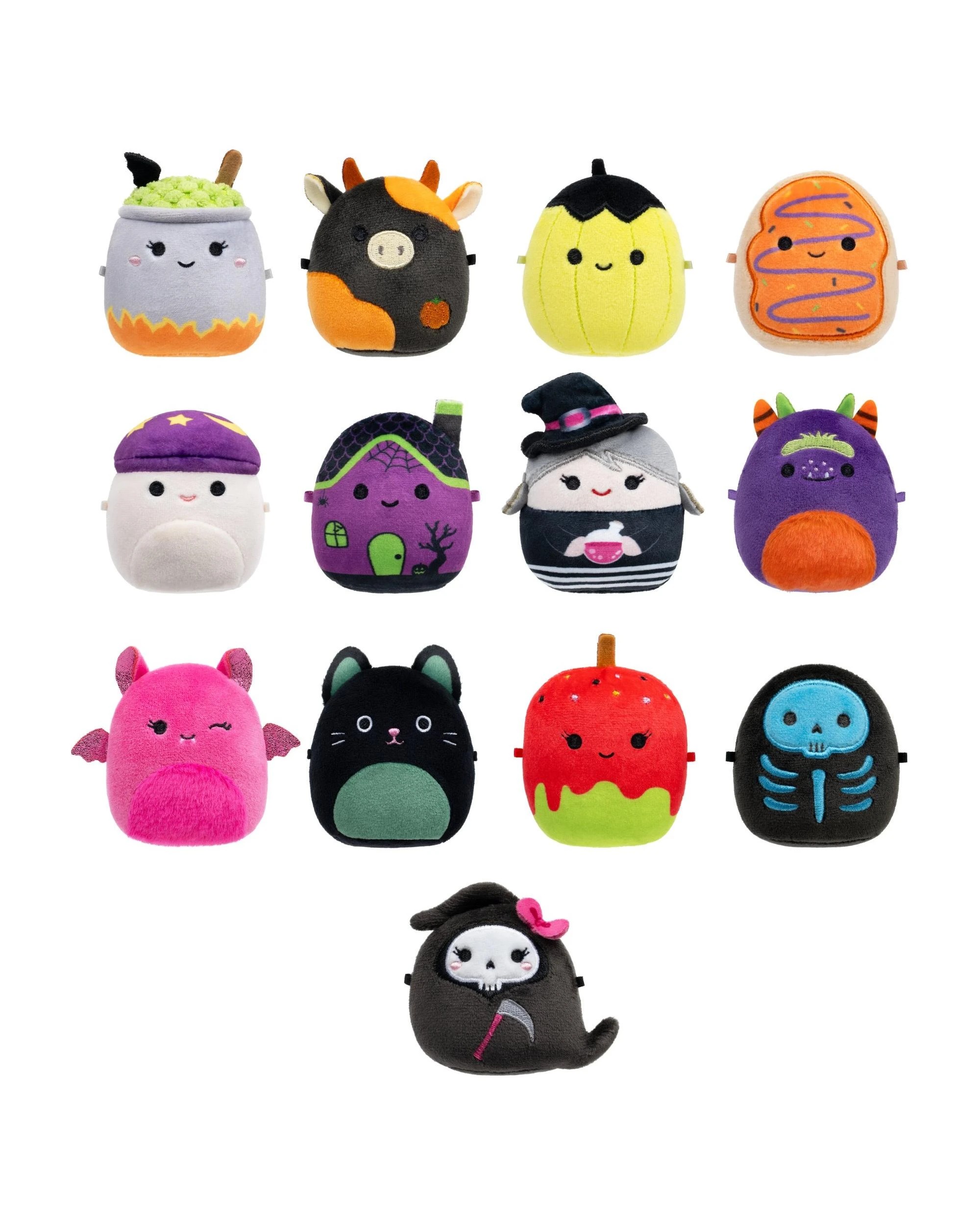 4 Squishmallows Micromallows 2026 Halloween Advent Calendar 2.5 inch Plush 13 Pack, 4 of 9