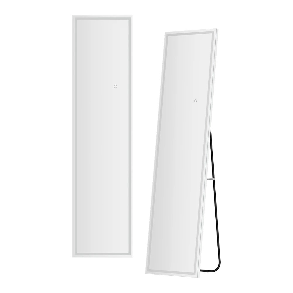 1 Embellir Full-Length Floor Wall Mirrors LED Light - Clear, 1 of 5