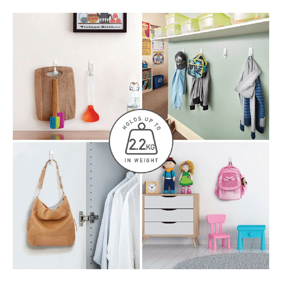 7 3M Command Hooks Value Pack Large, 7 of 8