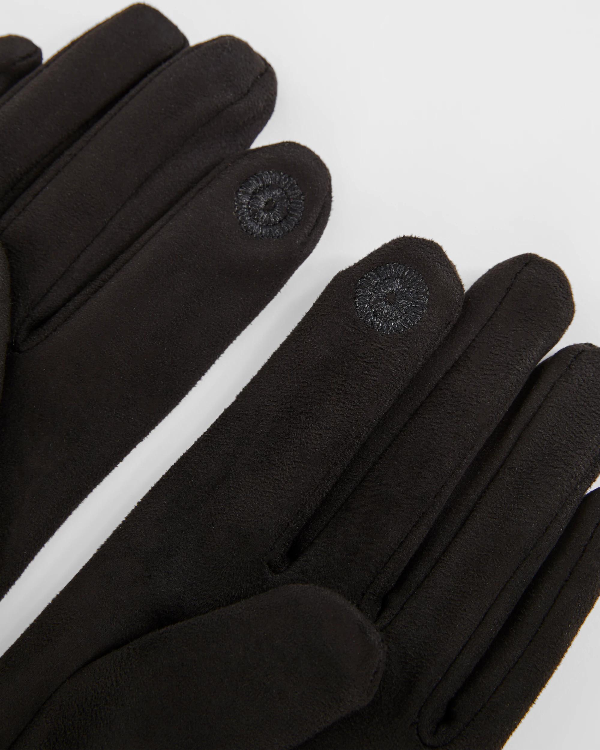 2 Target Woman Soft Touch Gloves BLACK, 2 of 2
