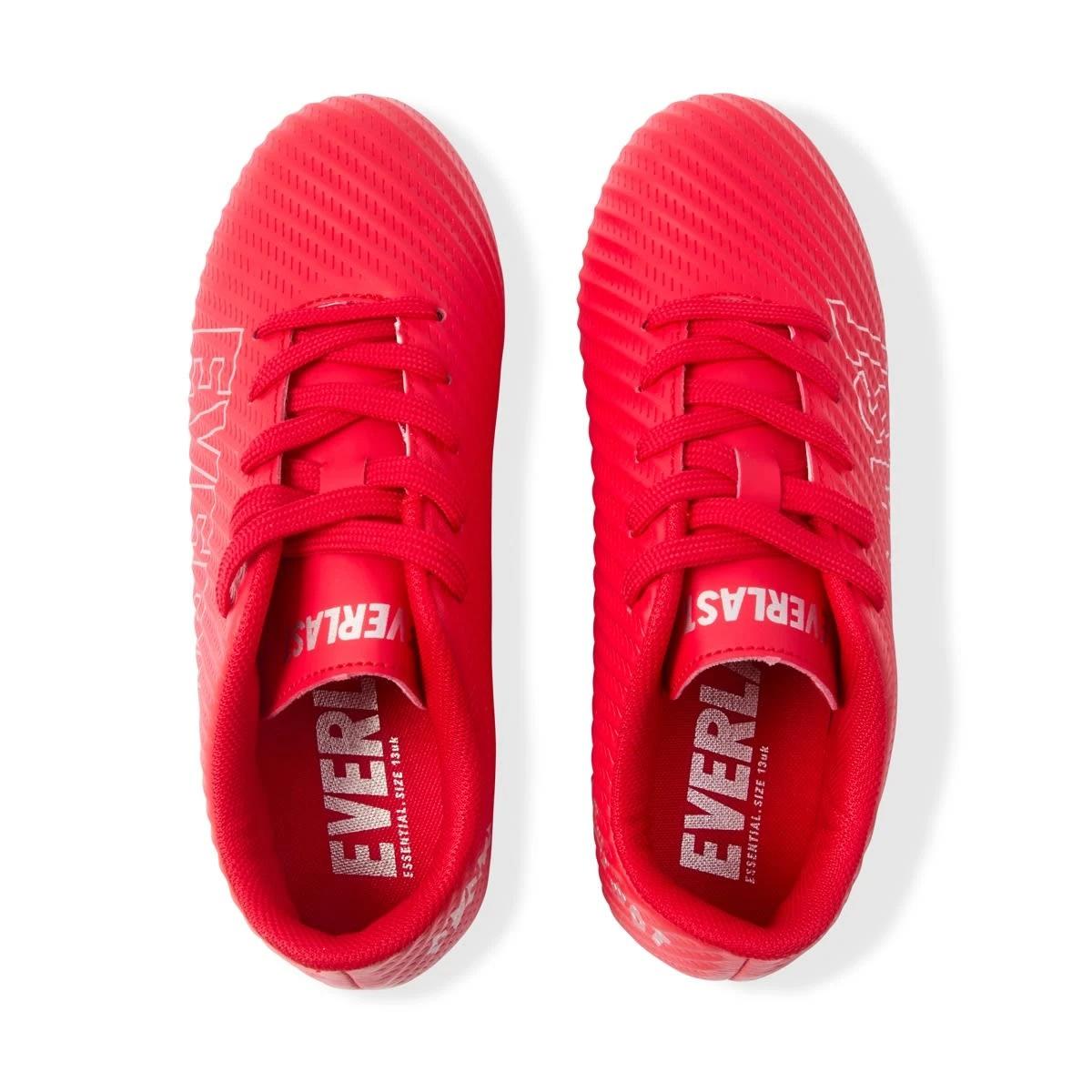 2 Everlast Kids Westchester Footy Boots CHINESE RED, 2 of 5