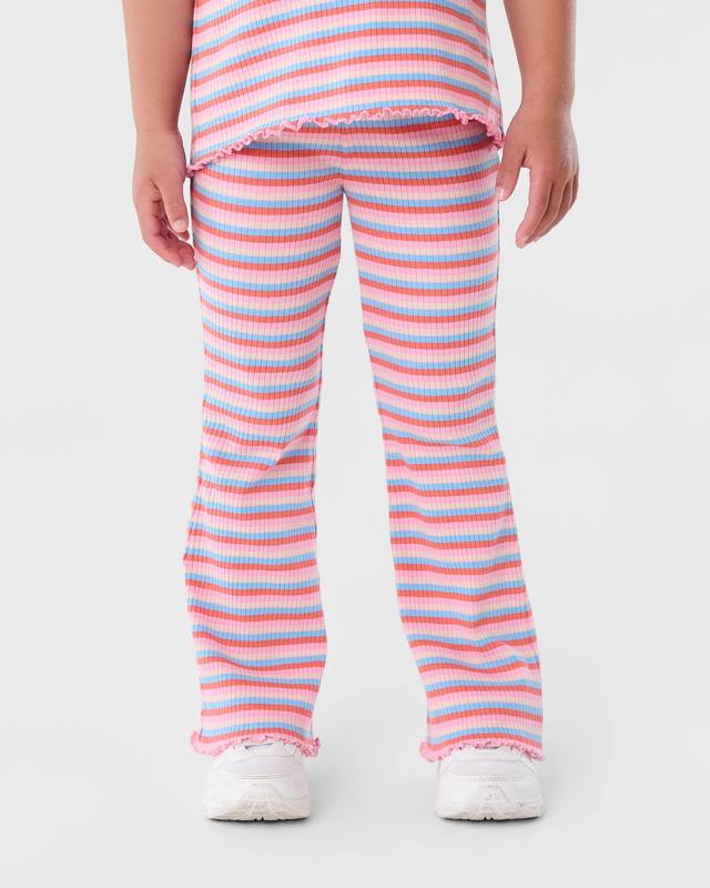 Ribbed Flare Legg