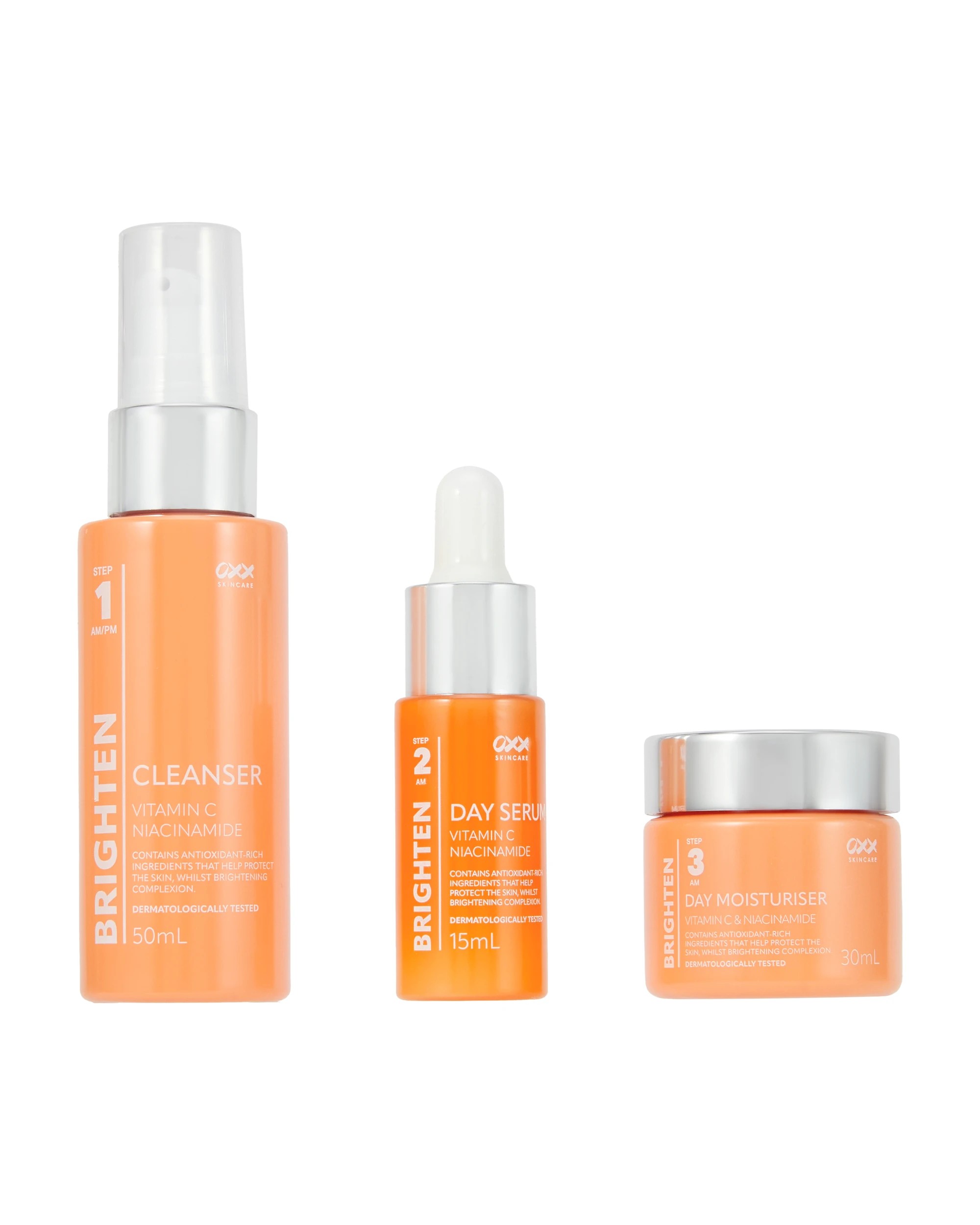 2 OXX Skincare Brighten Mini Set - Vitamin C and Niacinamide, 2 of 7