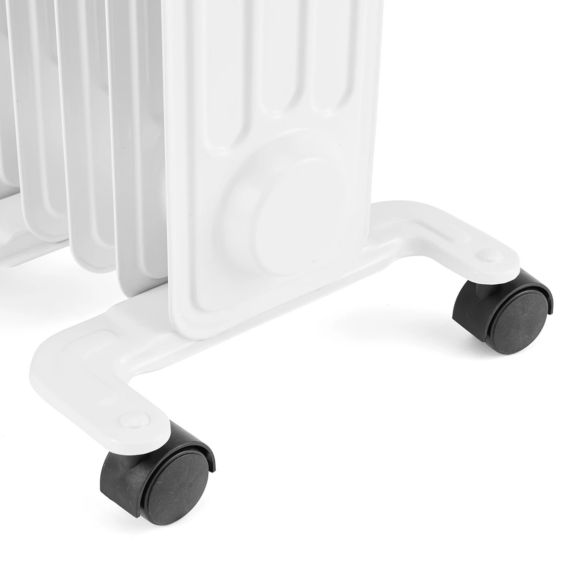 6 5 Fin Oil Heater - White, 6 of 8