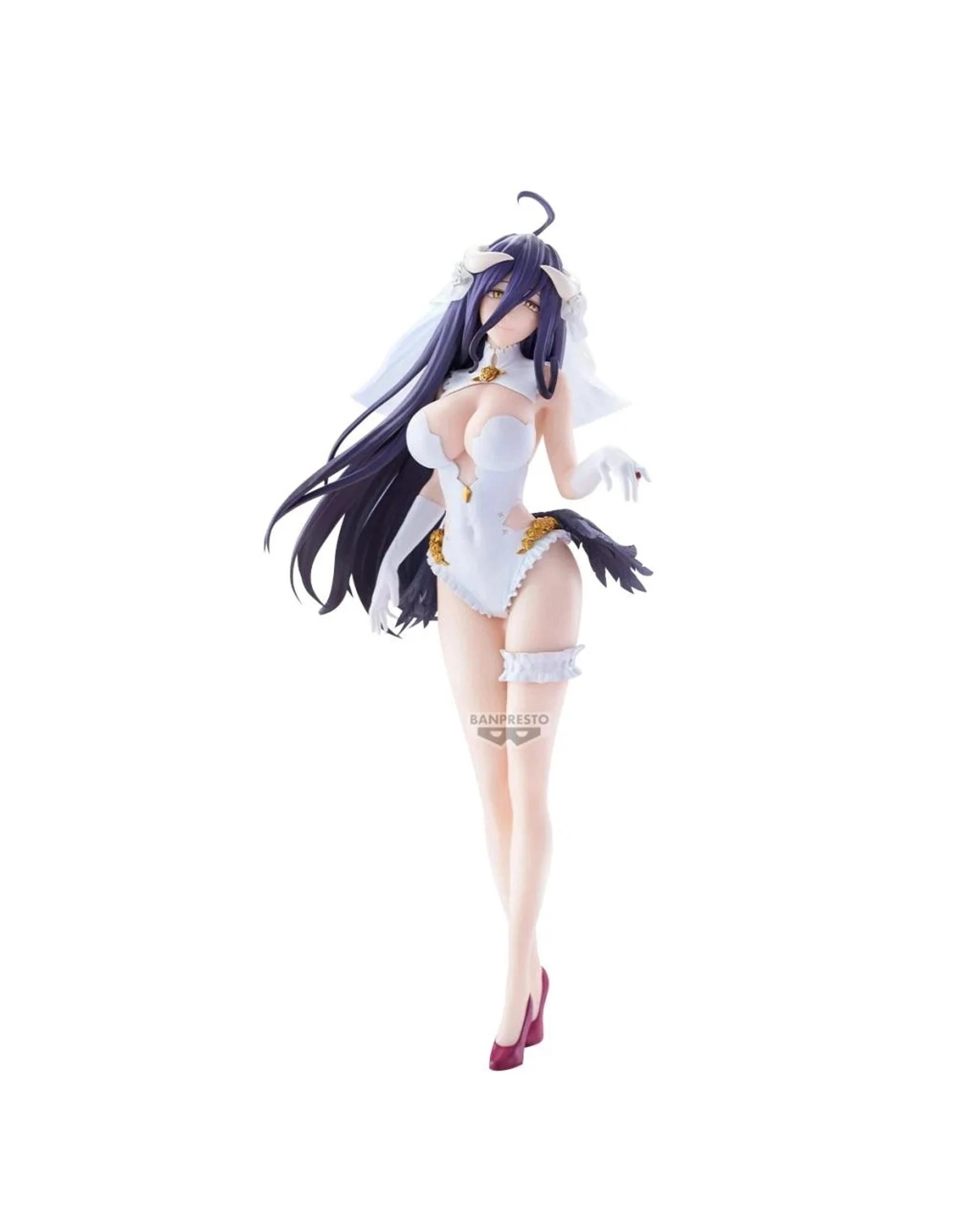 1 Banpresto Glitter and Glamours Overlord Albedo Wedding Version Figure, 1 of 5